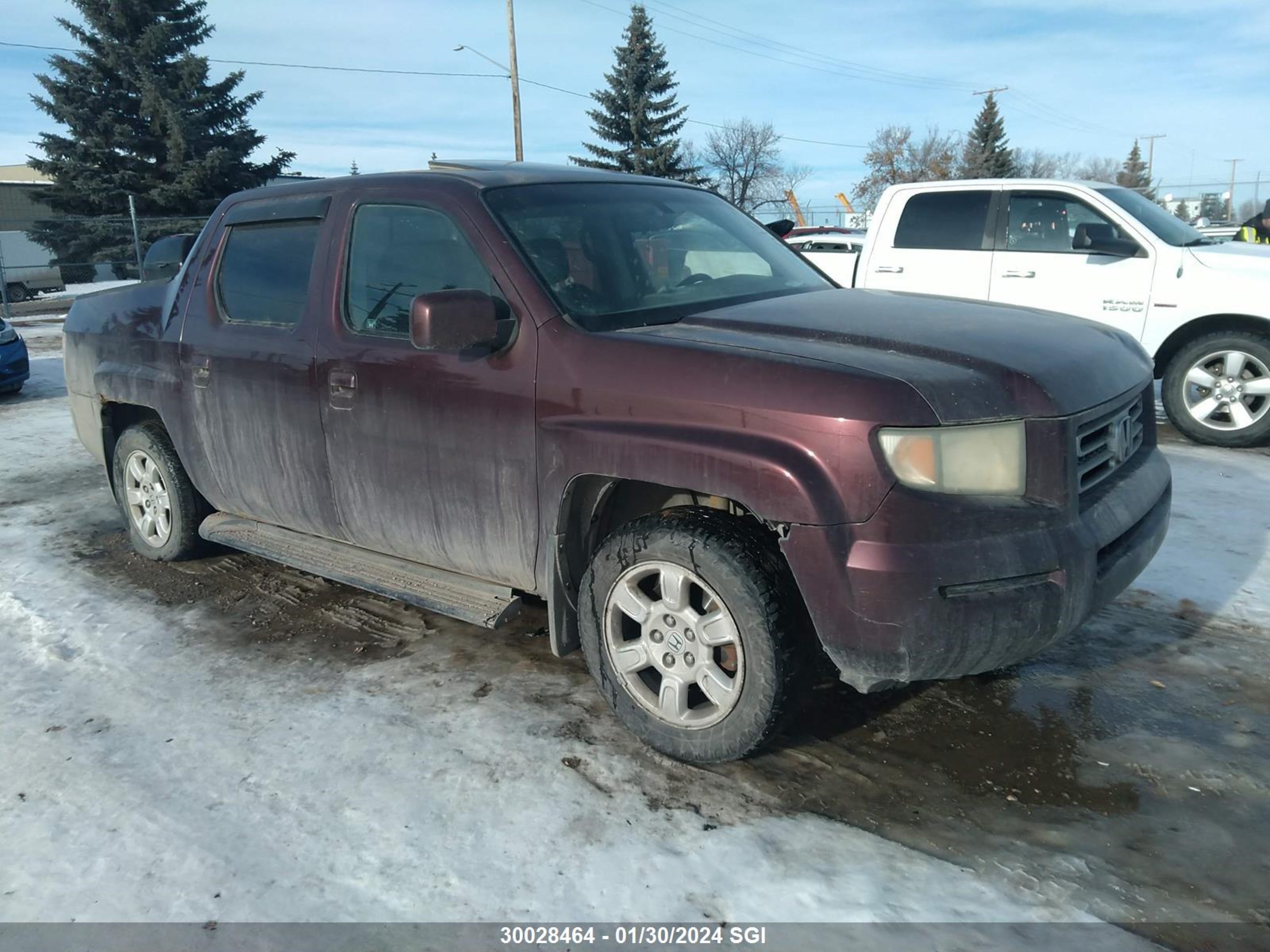 HONDA RIDGELINE 2007 2hjyk16597h000120