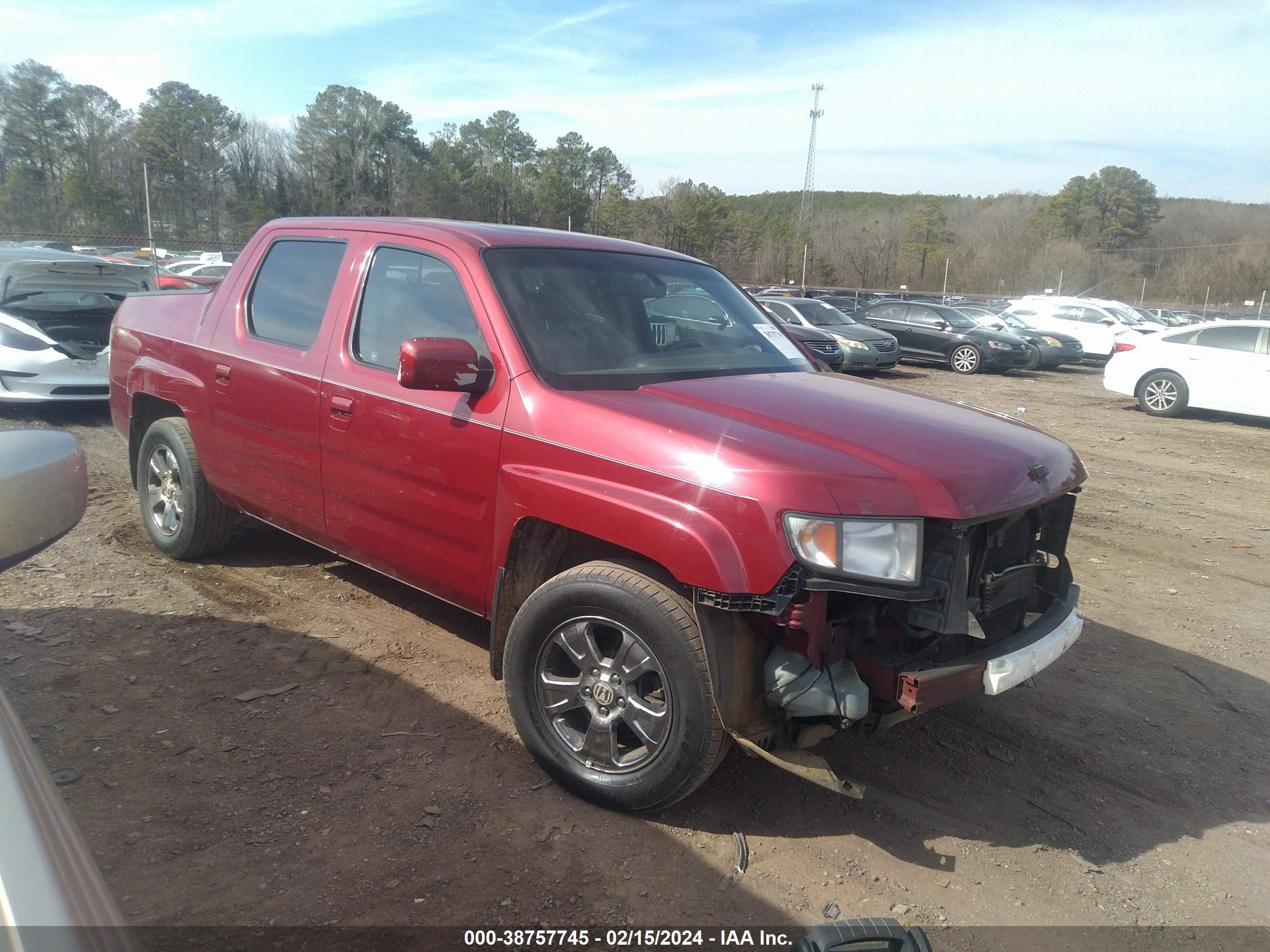 HONDA RIDGELINE 2006 2hjyk165x6h513925