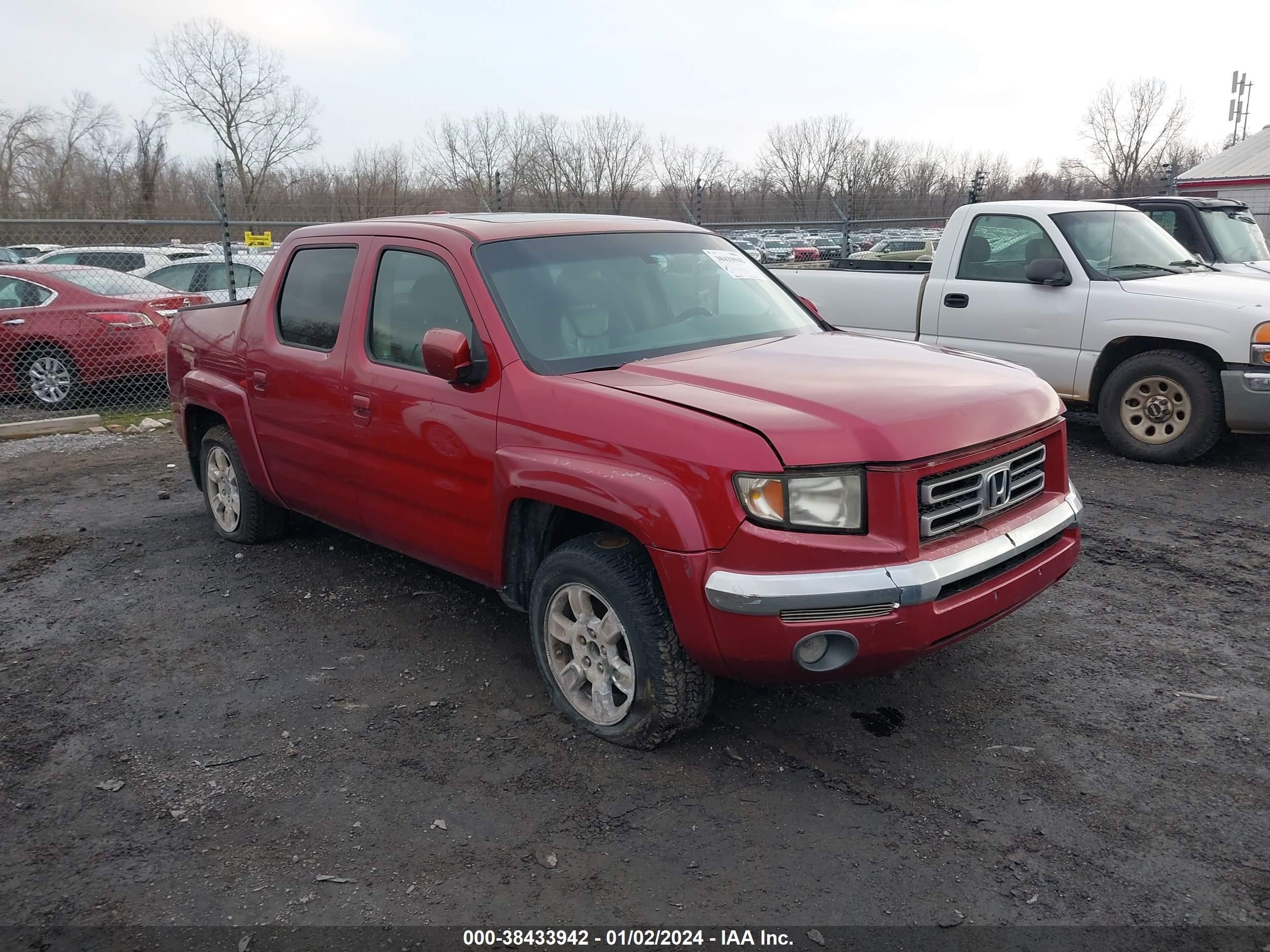 HONDA RIDGELINE 2006 2hjyk165x6h528750