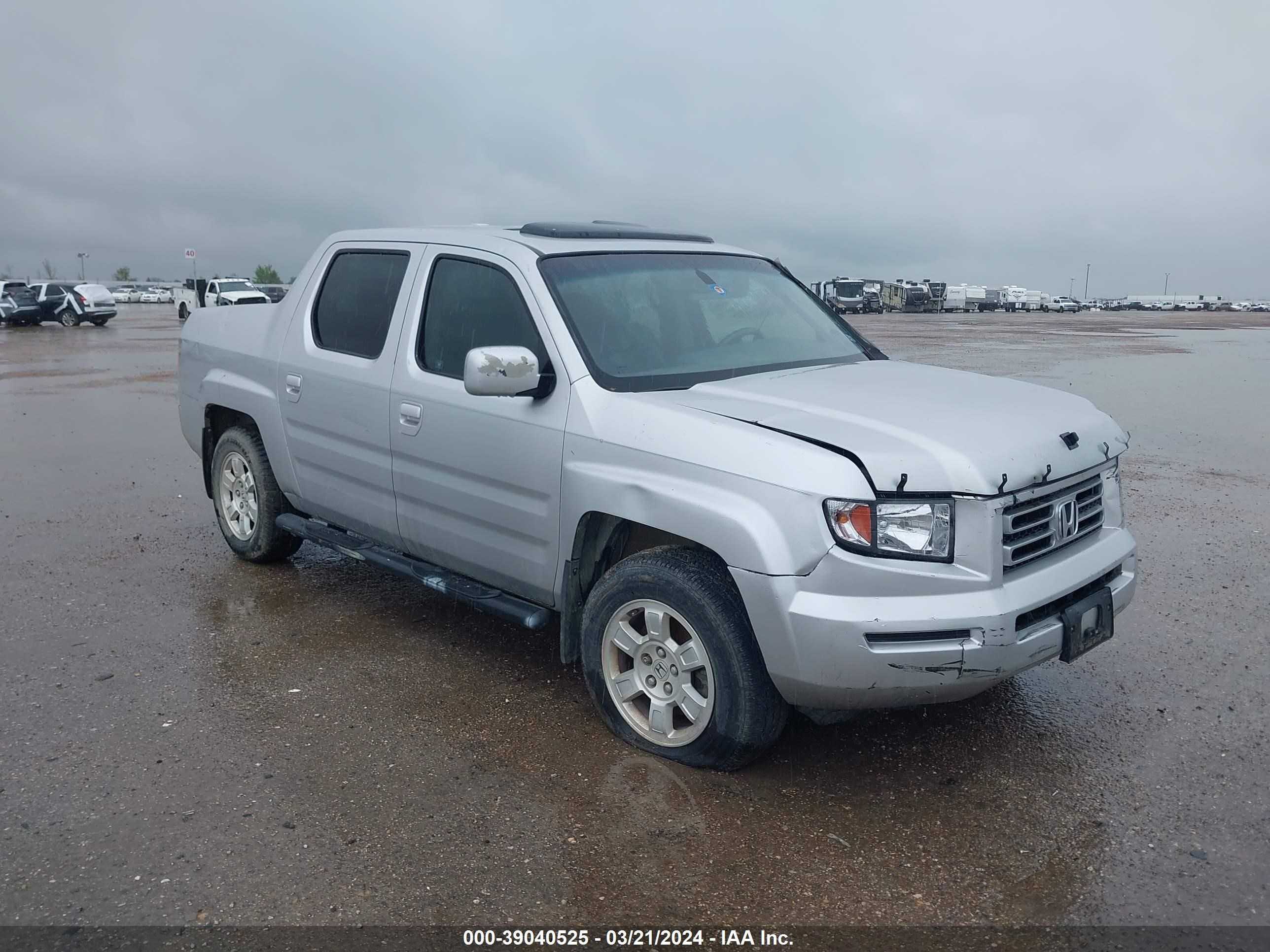 HONDA RIDGELINE 2008 2hjyk165x8h532963