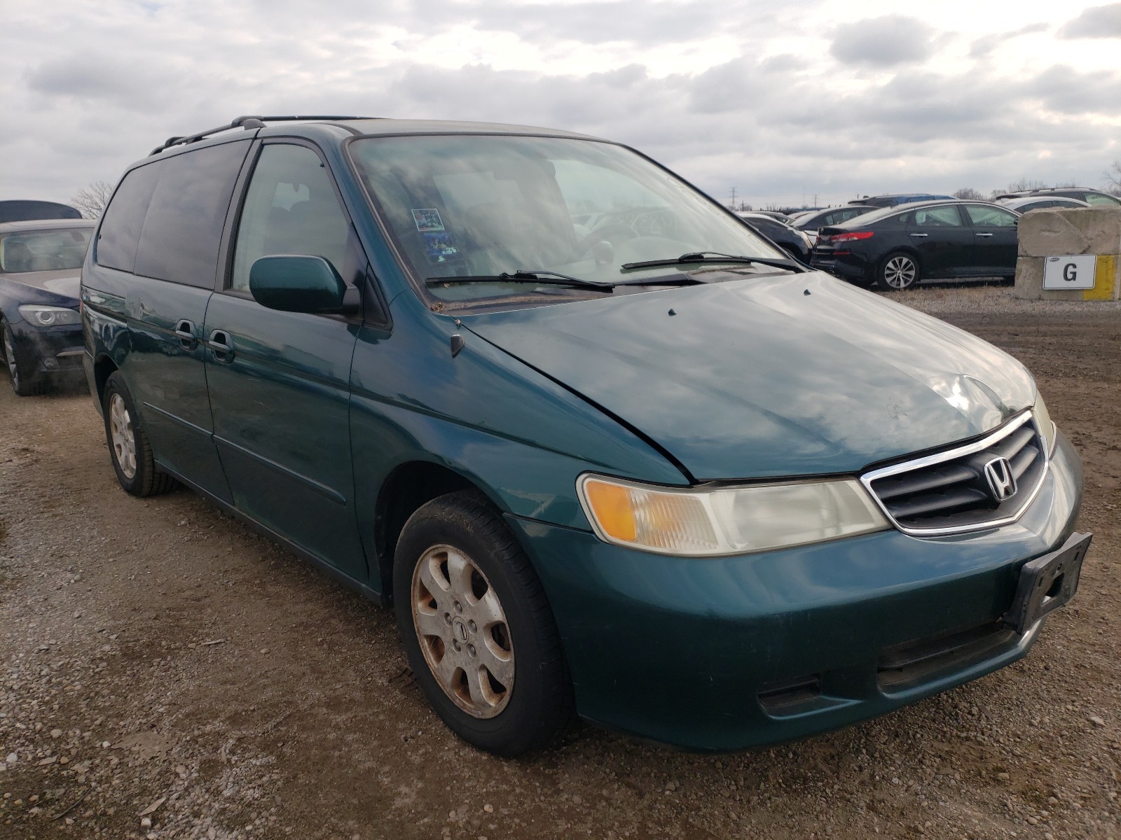 HONDA ODYSSEY EX 2002 2hkrl18002h579571