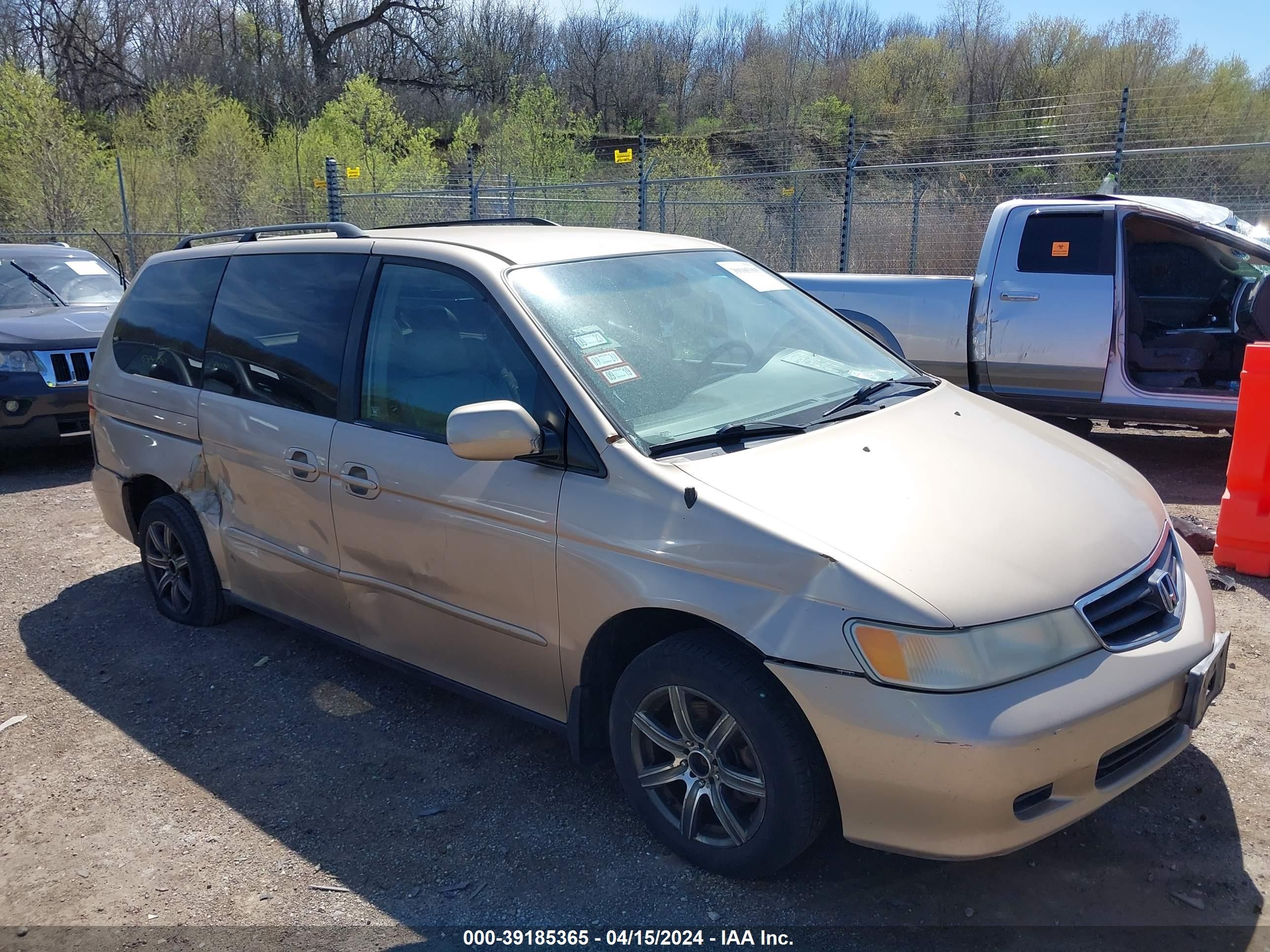 HONDA ODYSSEY 2002 2hkrl18032h576311