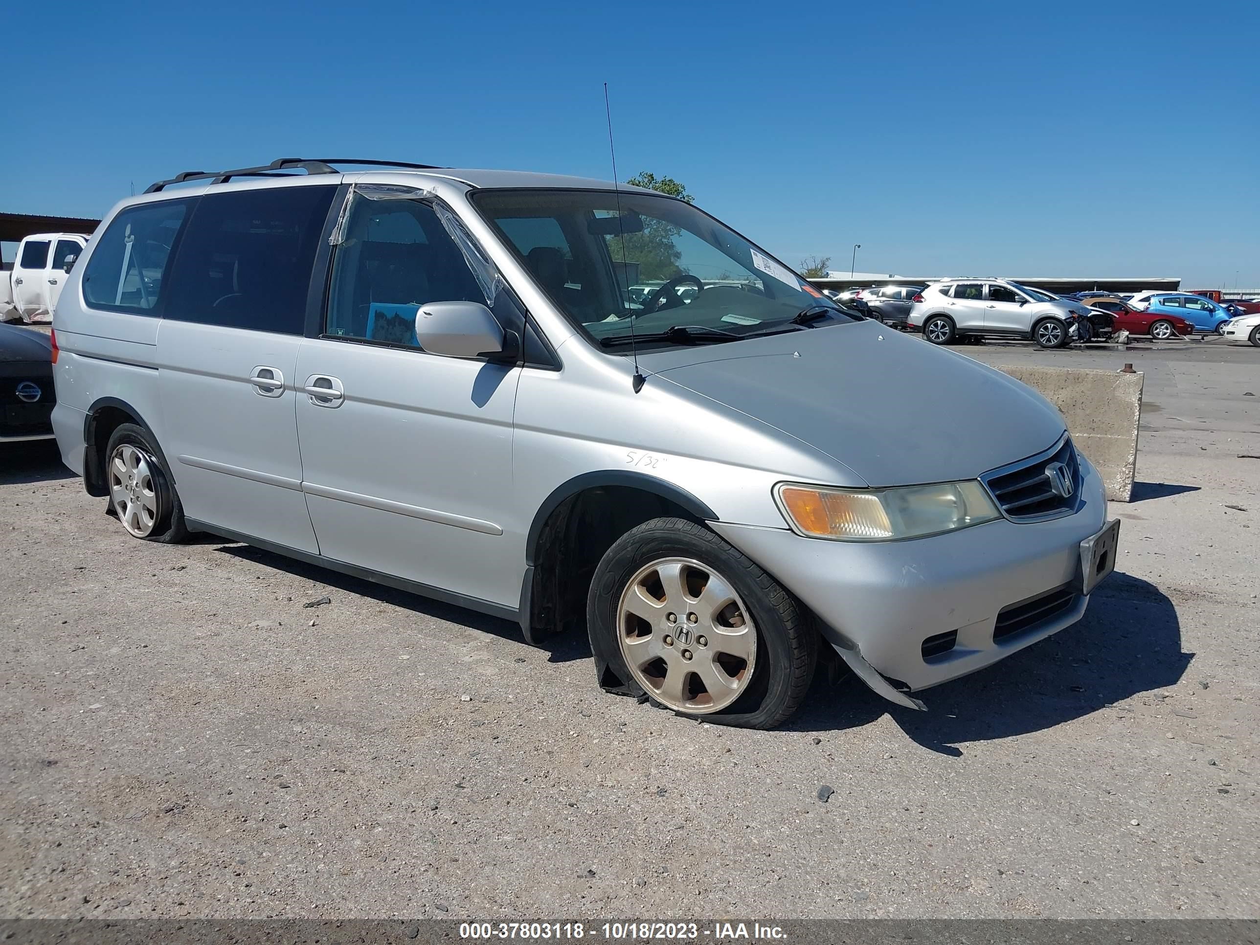 HONDA ODYSSEY 2002 2hkrl18062h518192