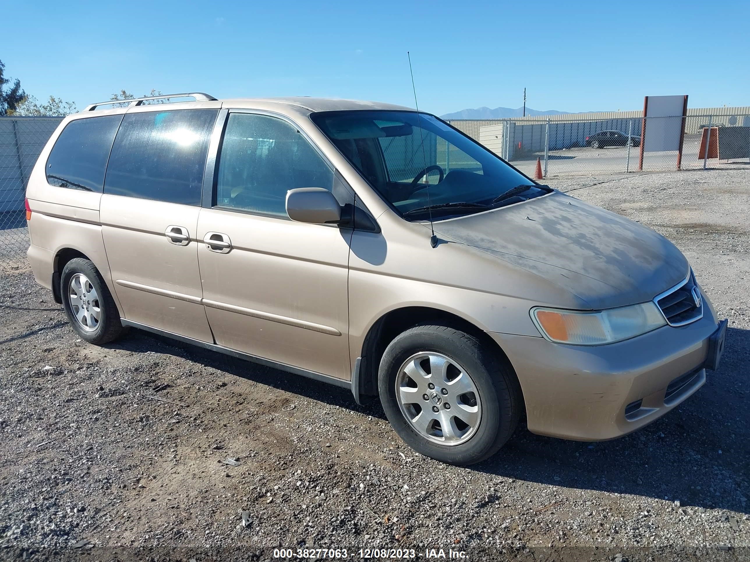 HONDA ODYSSEY 2002 2hkrl18072h525846