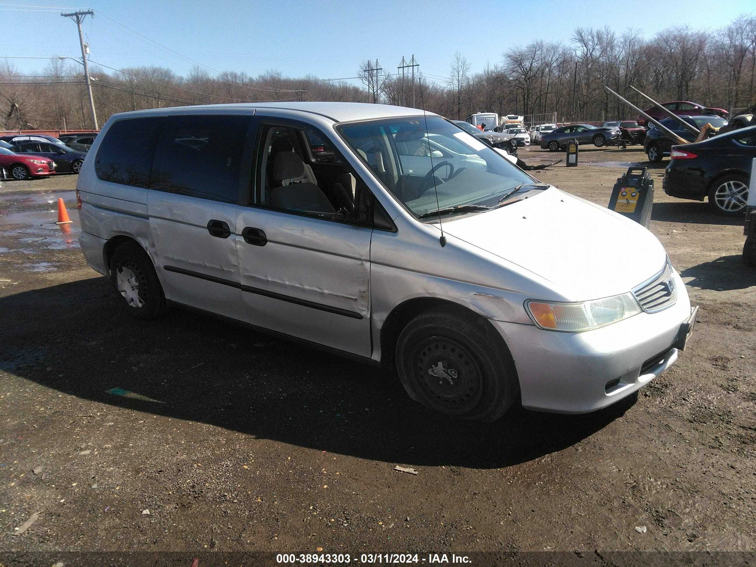 HONDA ODYSSEY 2001 2hkrl18511h617139