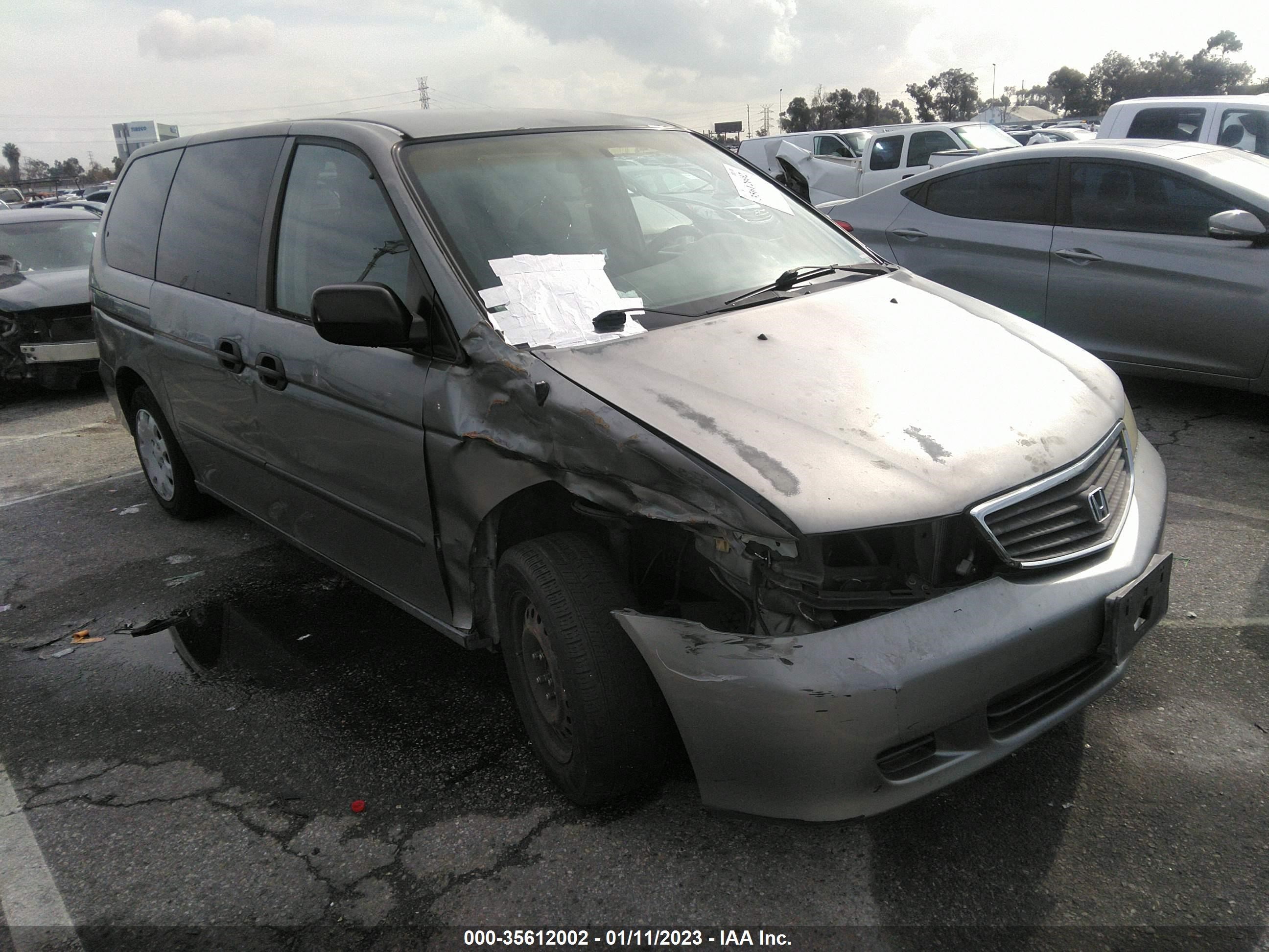 HONDA ODYSSEY 2000 2hkrl1851yh548253