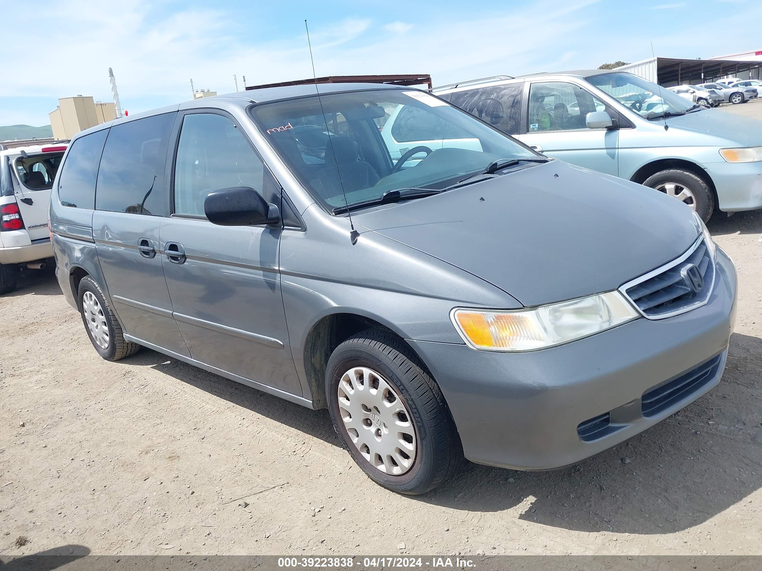 HONDA ODYSSEY 2002 2hkrl18532h521062