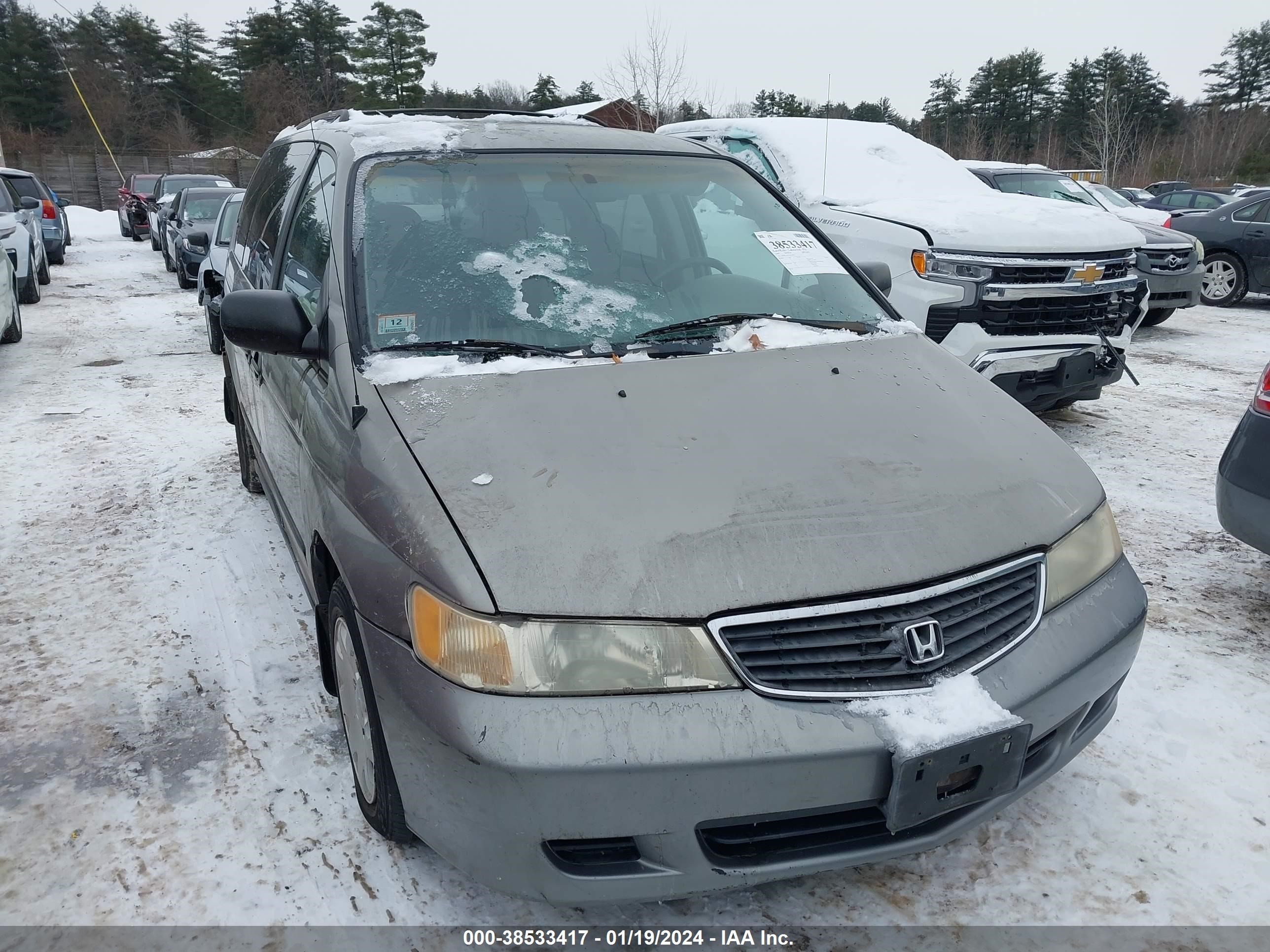 HONDA ODYSSEY 2000 2hkrl1854yh618456