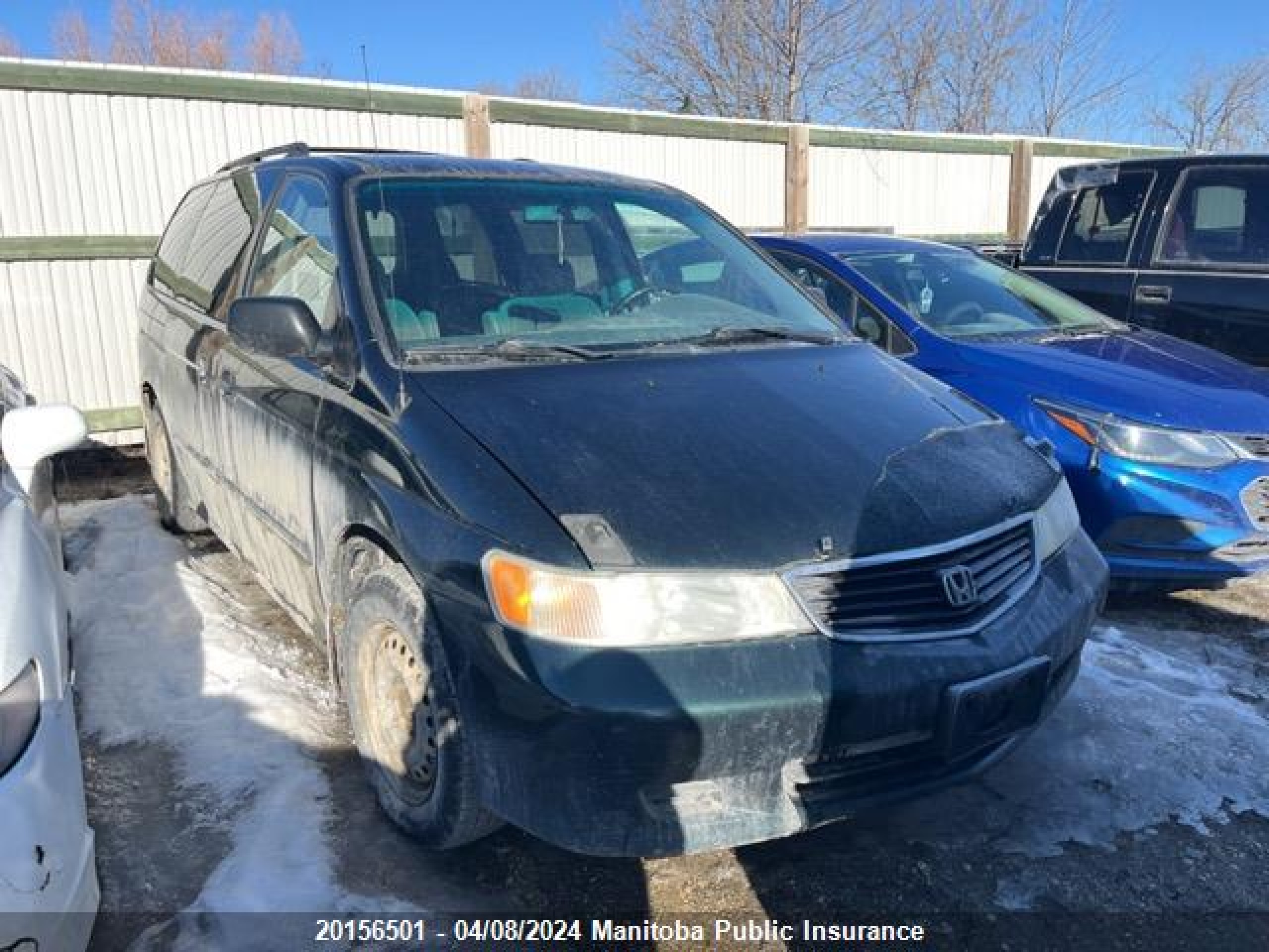 HONDA ODYSSEY 2001 2hkrl18551h011536