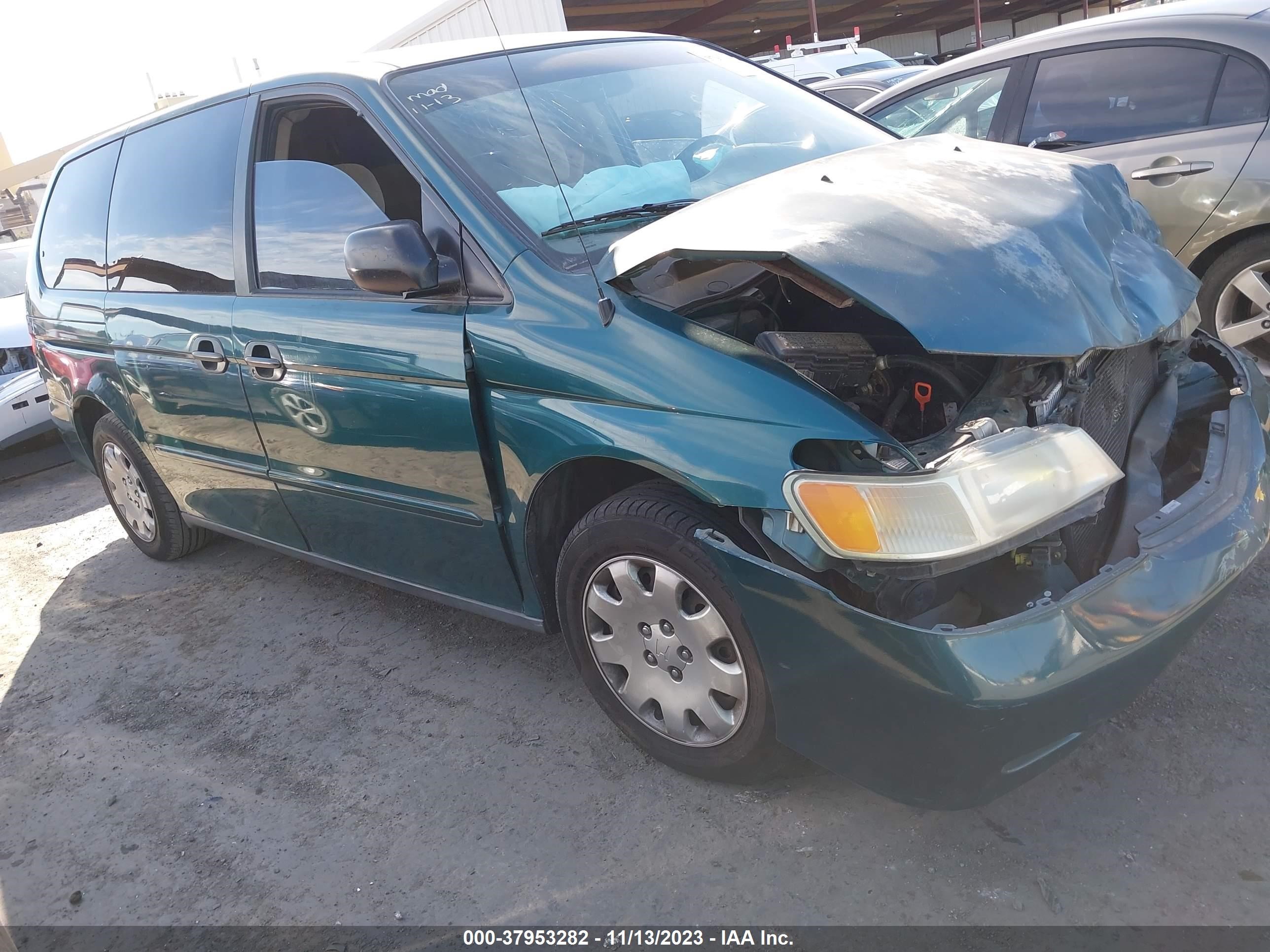 HONDA ODYSSEY 2002 2hkrl18552h524366