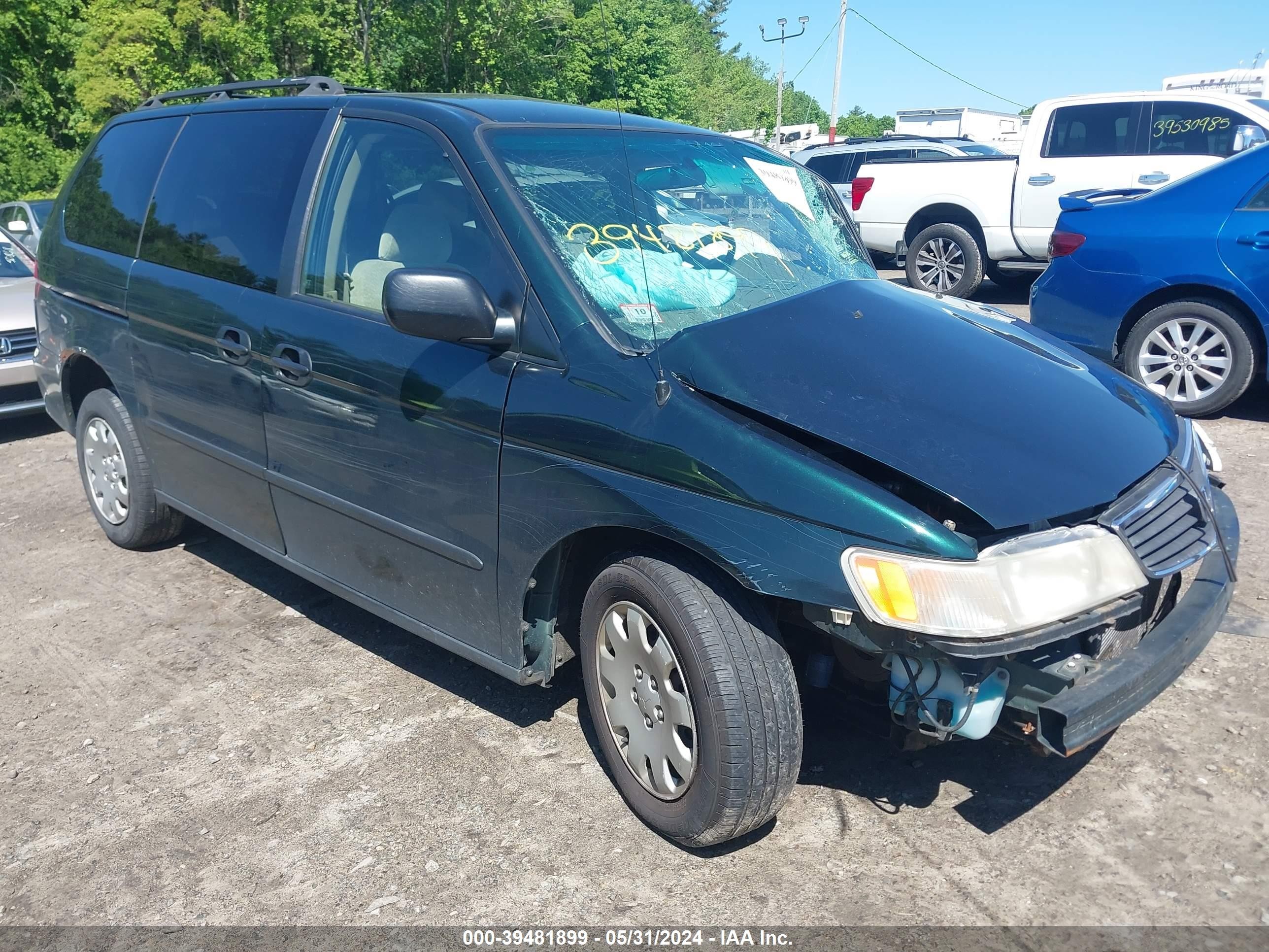 HONDA ODYSSEY 2000 2hkrl1857yh551464