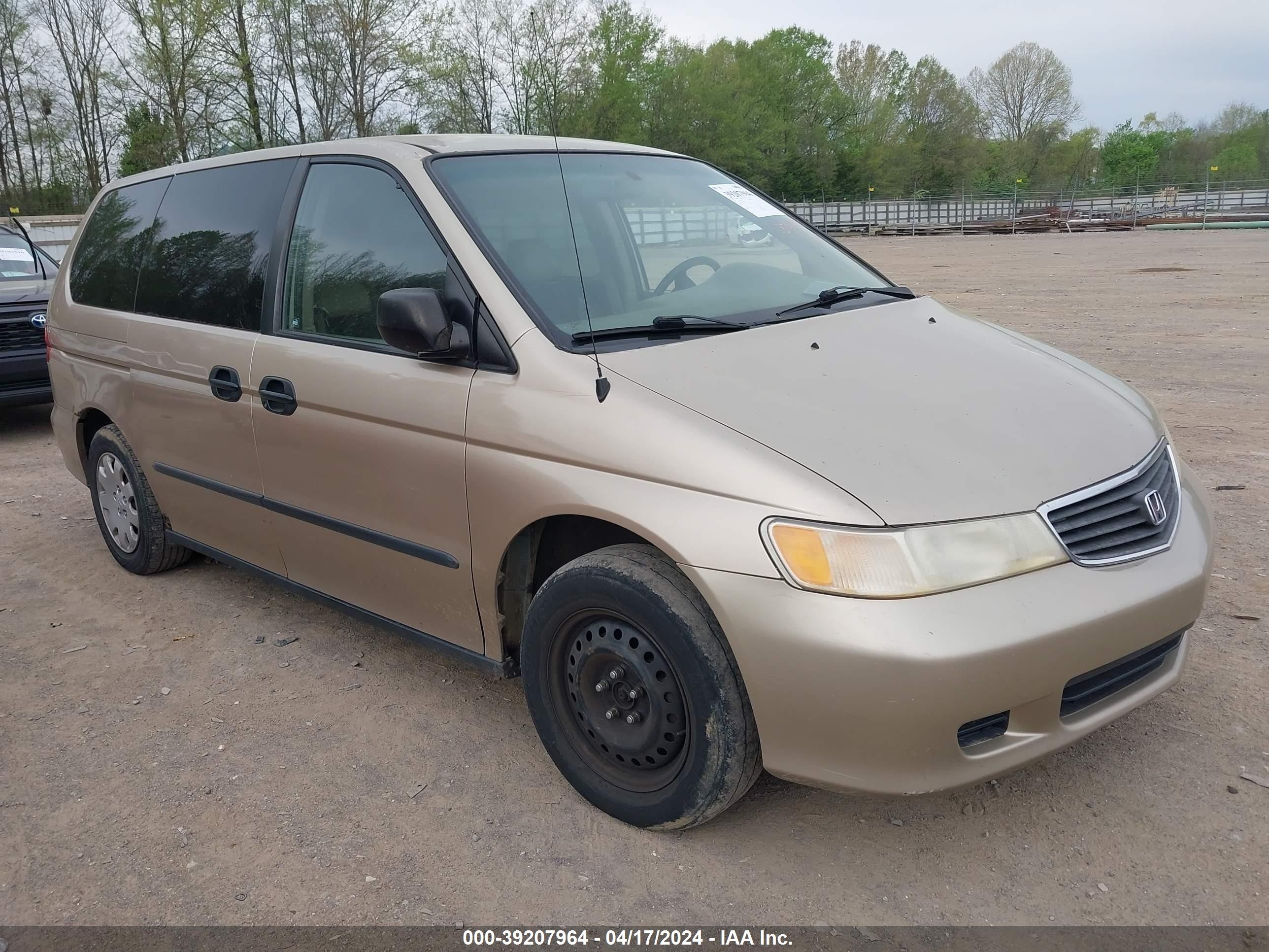 HONDA ODYSSEY 2001 2hkrl18591h534994