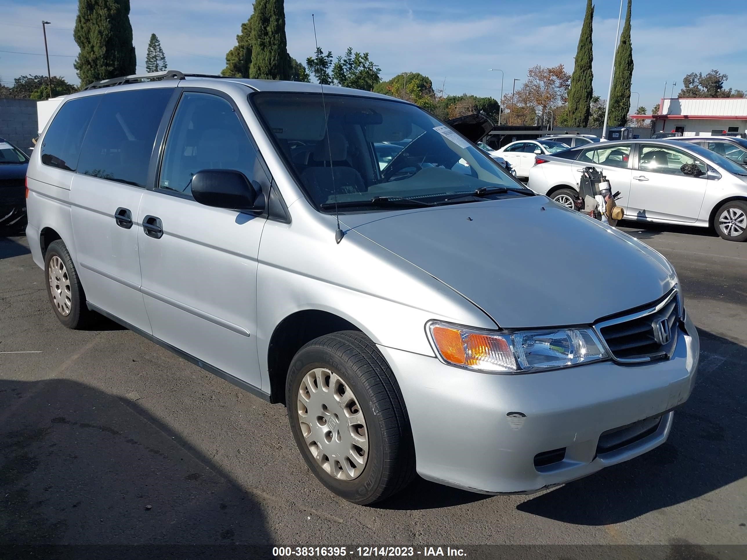 HONDA ODYSSEY 2002 2hkrl185x2h547285