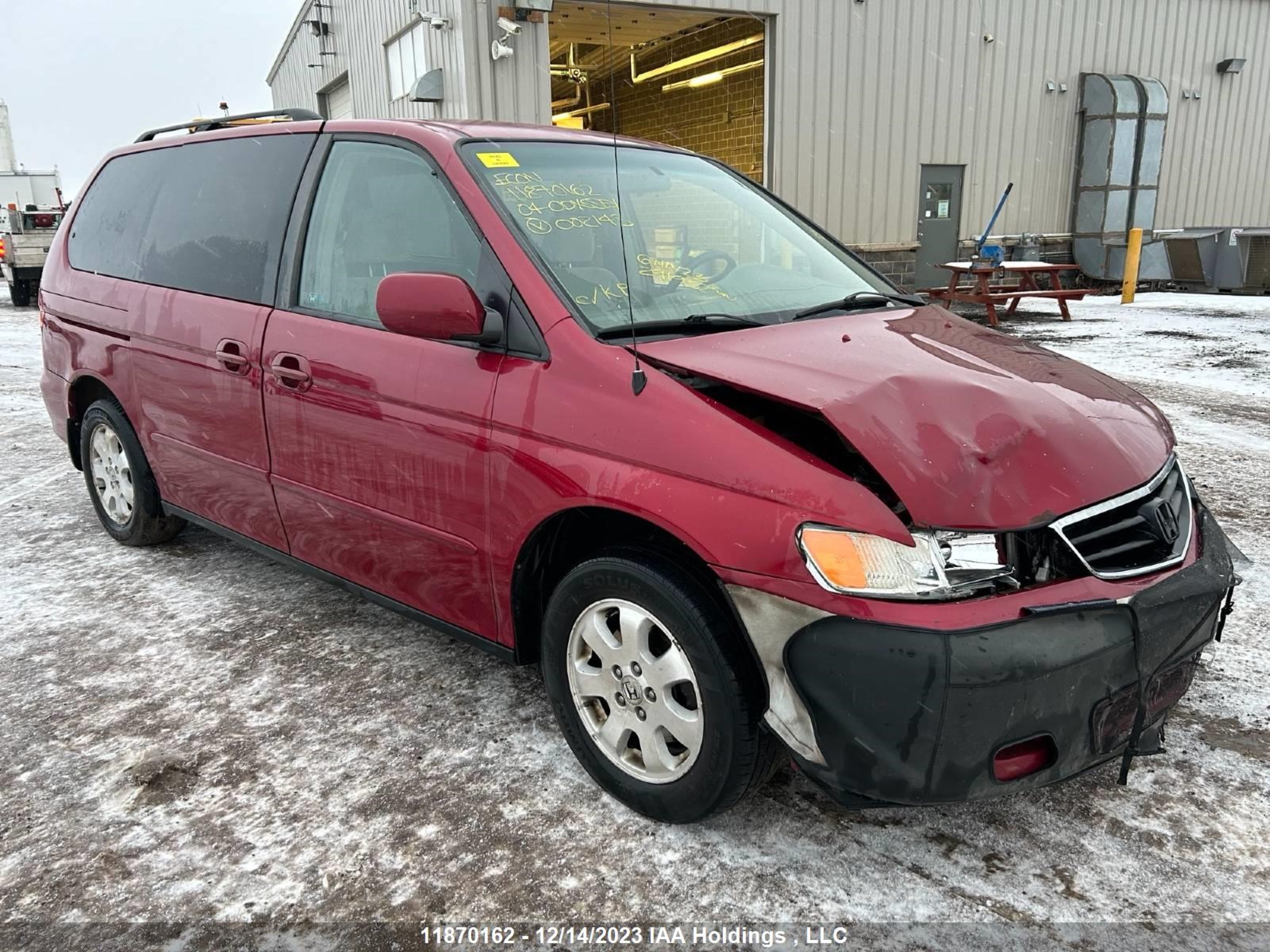 HONDA ODYSSEY 2004 2hkrl18604h002143