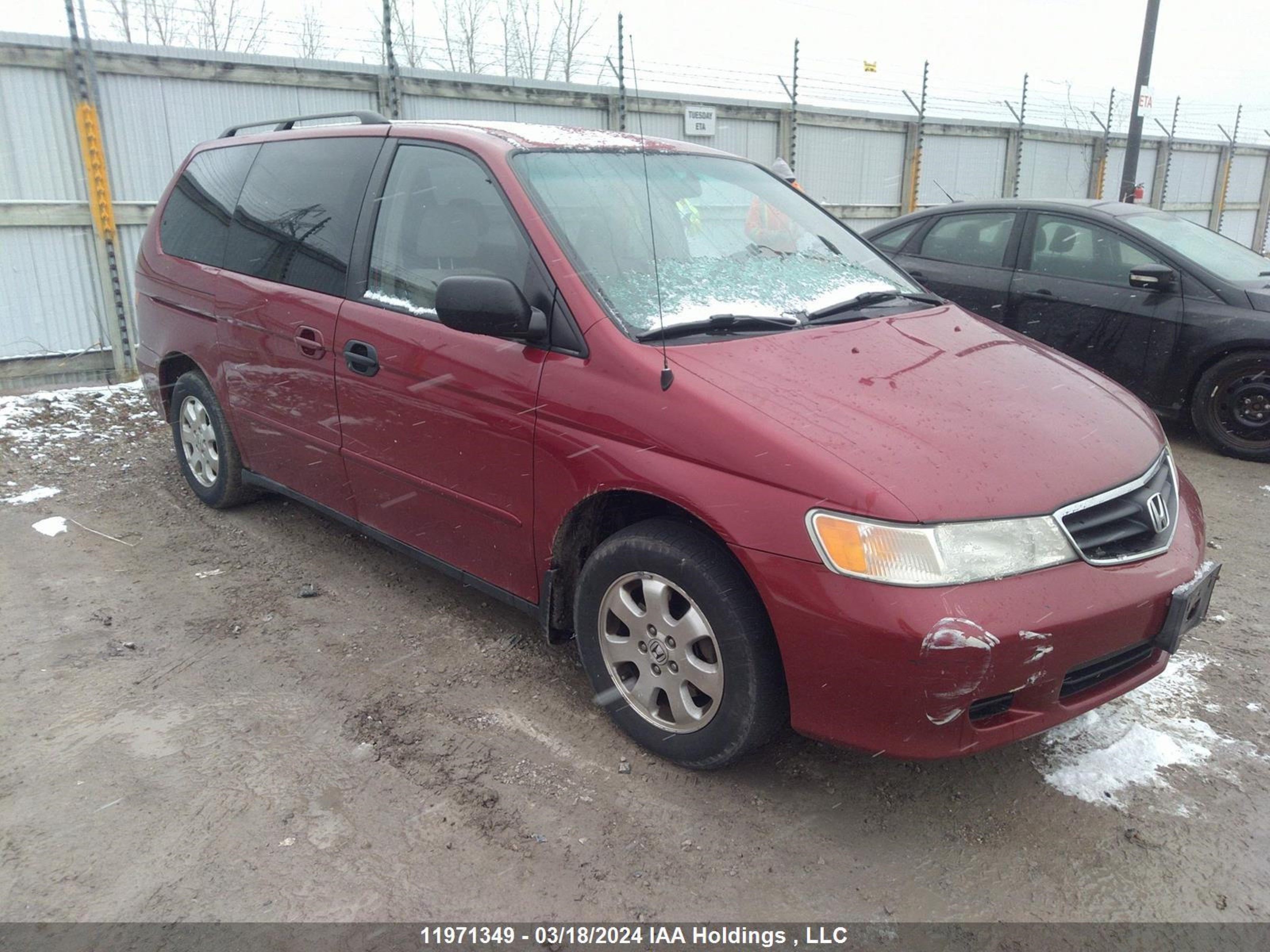 HONDA ODYSSEY 2004 2hkrl18604h004796