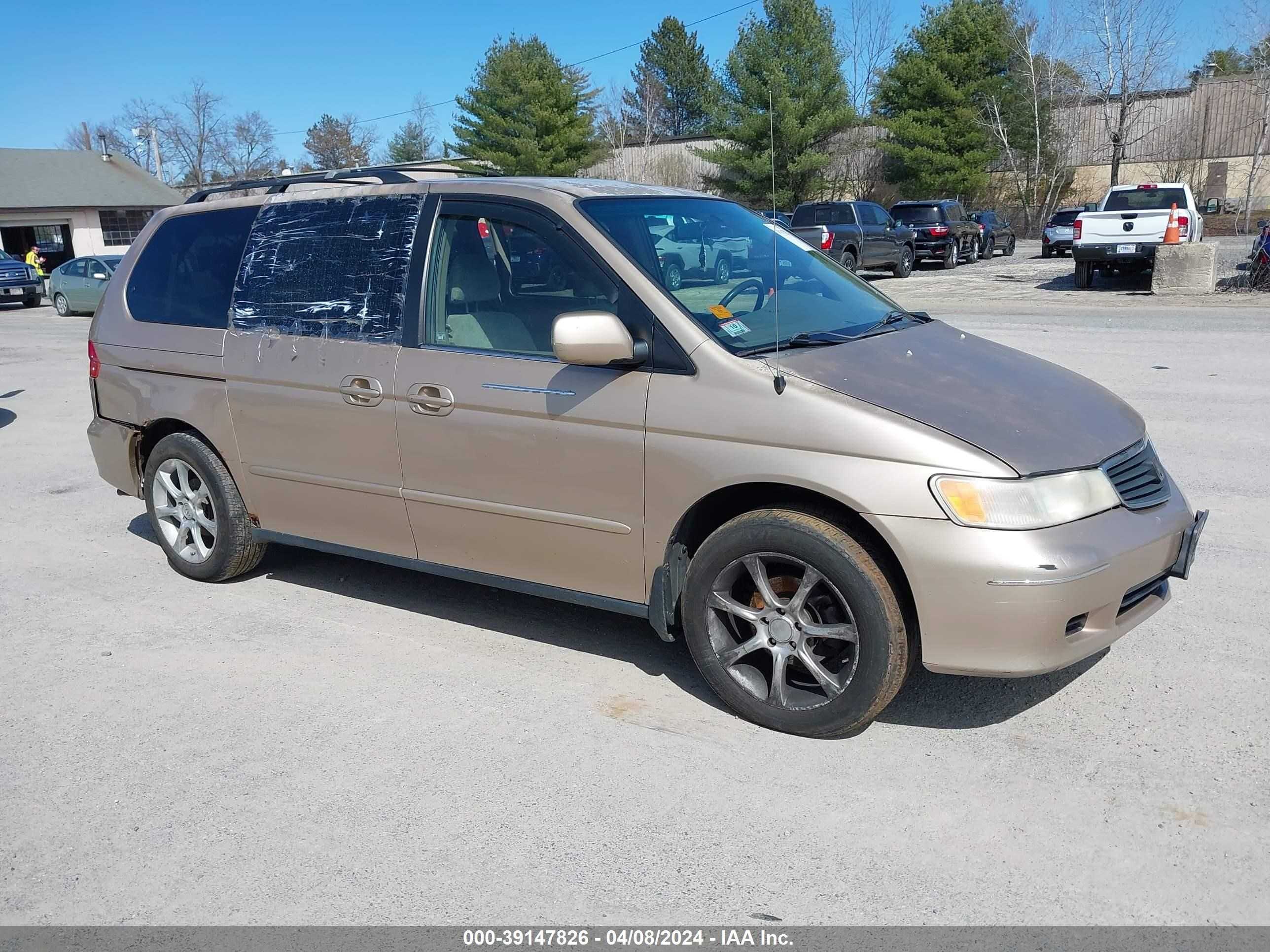 HONDA ODYSSEY 2001 2hkrl18611h002664