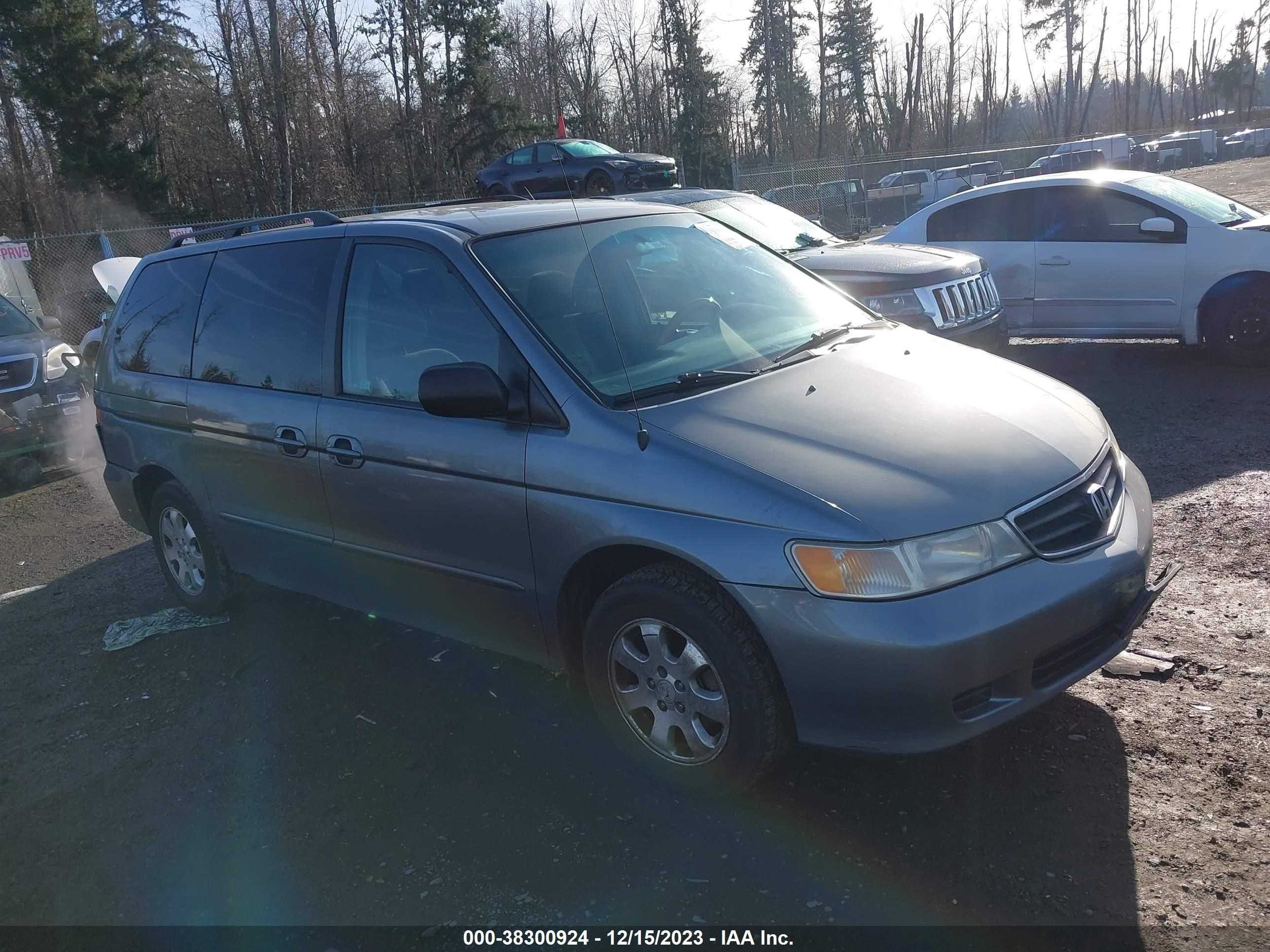 HONDA ODYSSEY 2002 2hkrl18612h563416