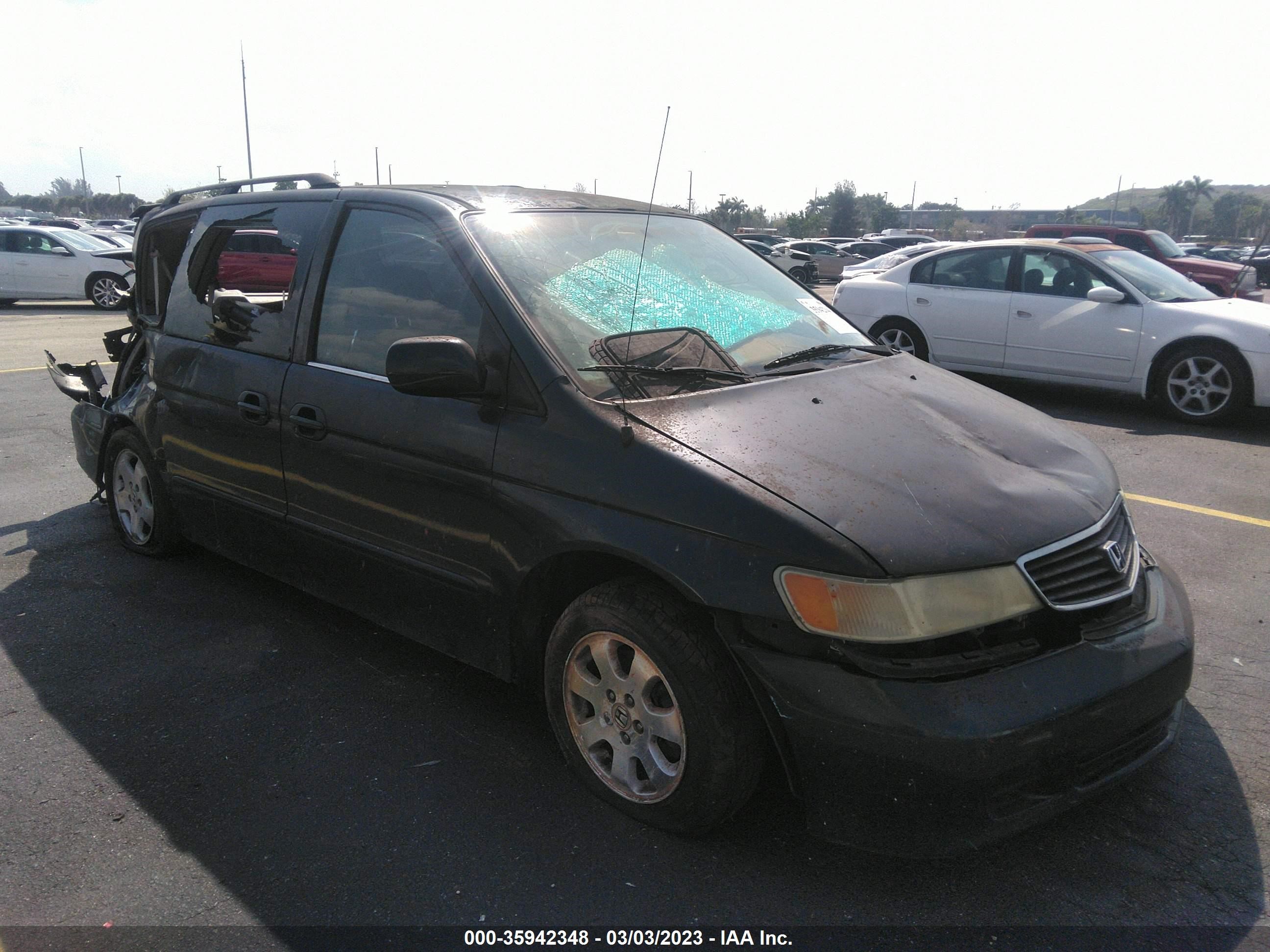 HONDA ODYSSEY 2001 2hkrl18631h590955