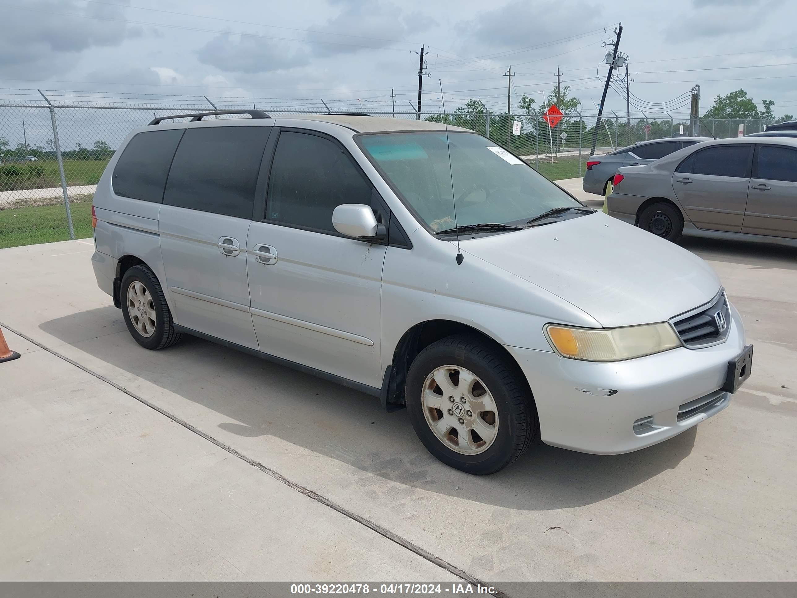 HONDA ODYSSEY 2002 2hkrl18632h546083