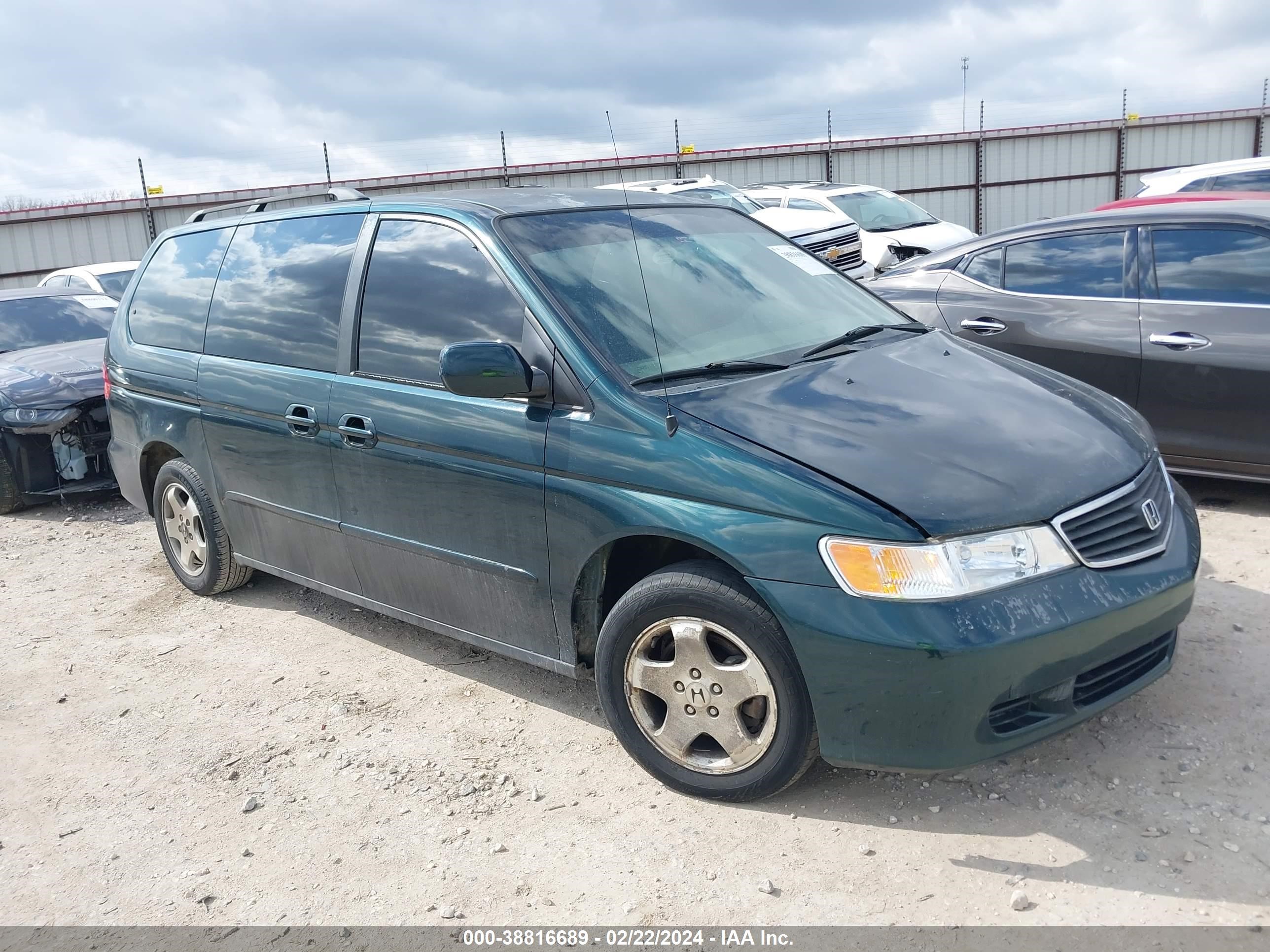 HONDA ODYSSEY 2000 2hkrl1863yh619171