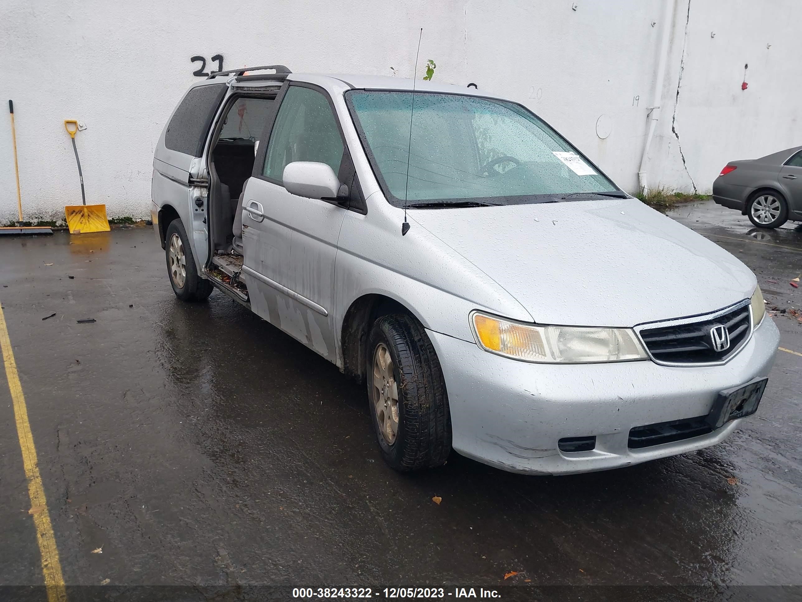 HONDA ODYSSEY 2002 2hkrl18642h574202