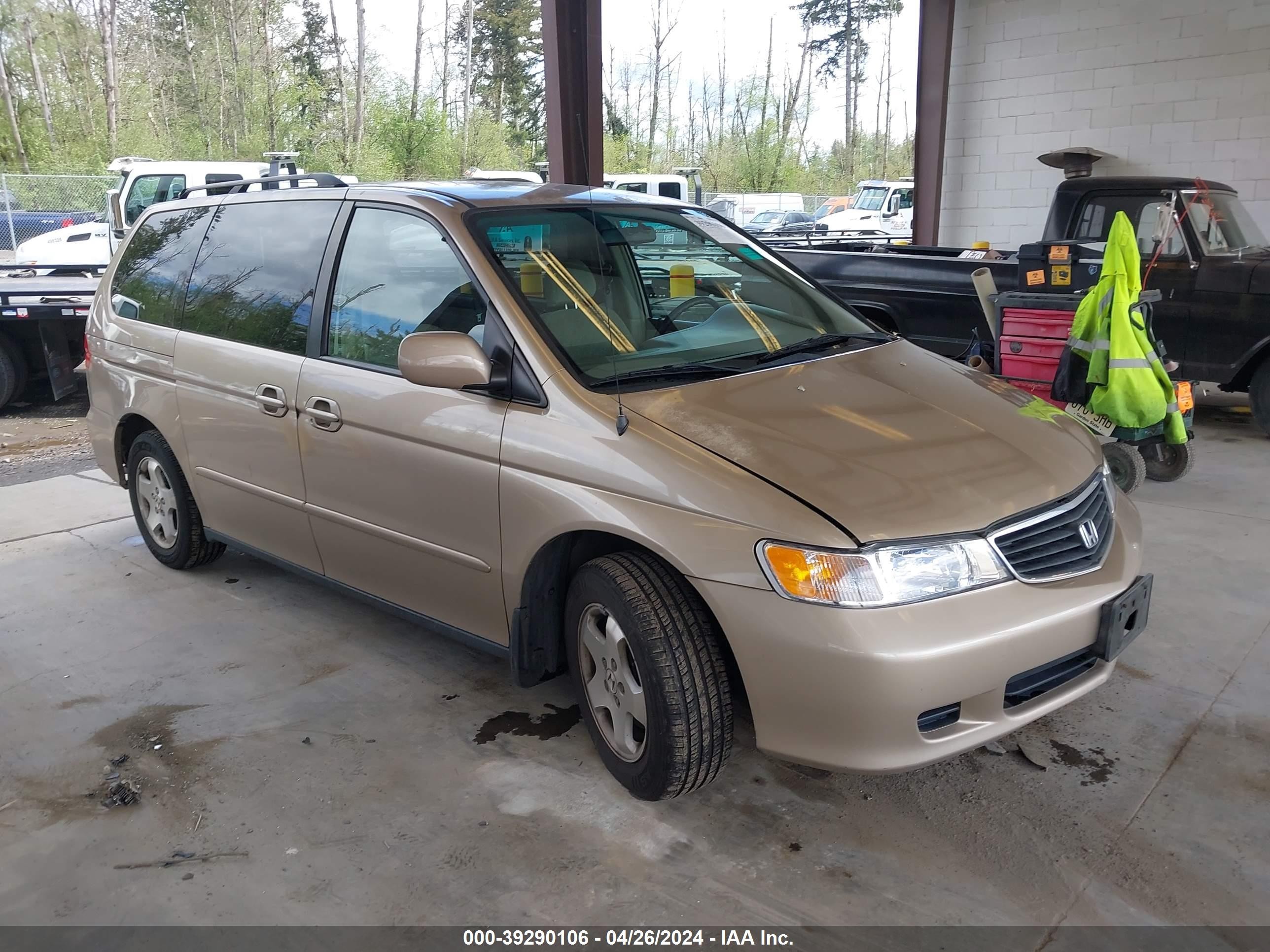 HONDA ODYSSEY 2001 2hkrl18661h009805