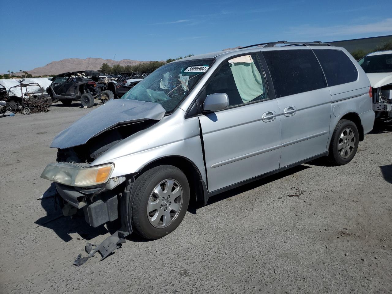 HONDA ODYSSEY 2002 2hkrl18662h550869