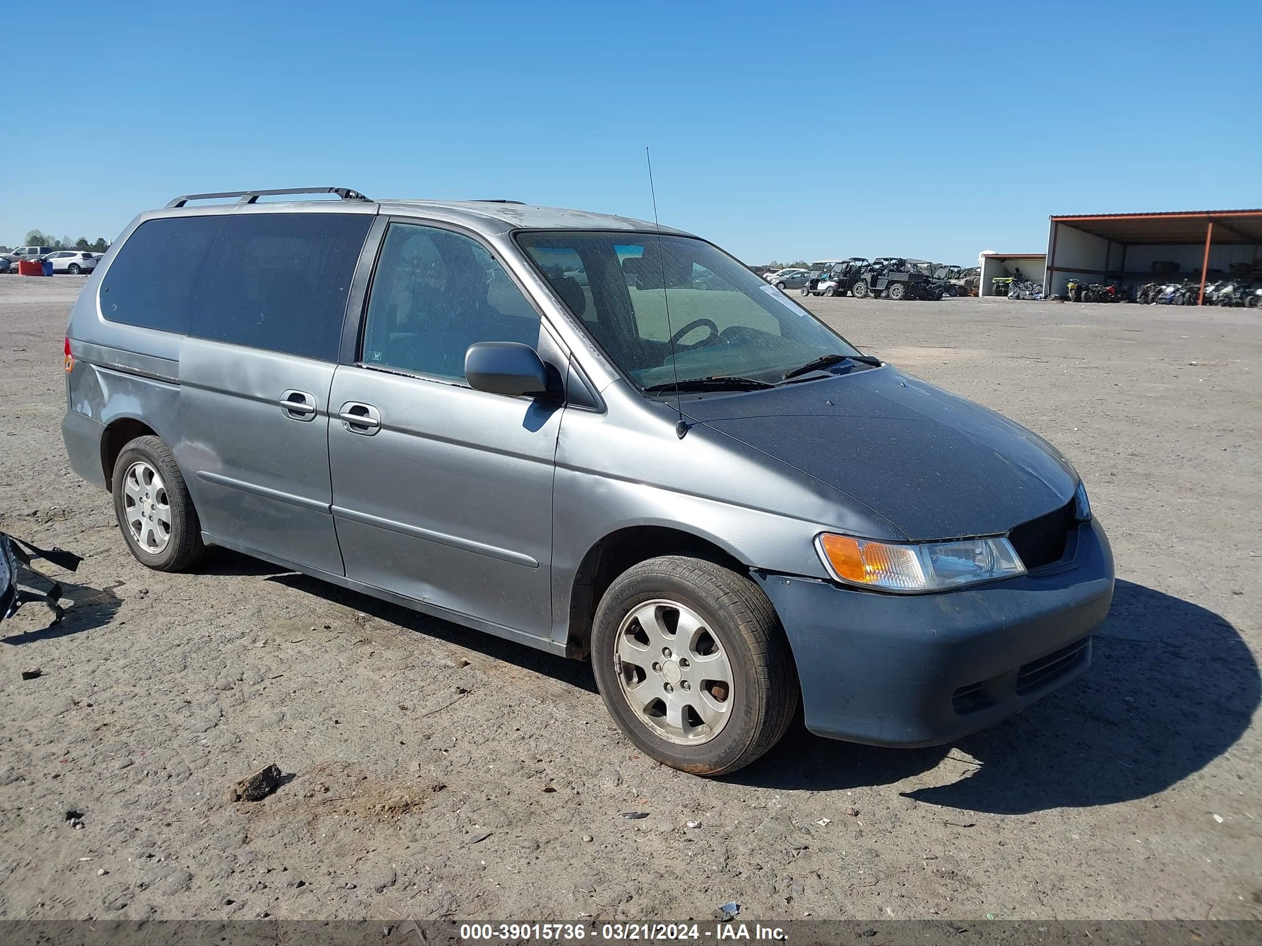 HONDA ODYSSEY 2002 2hkrl18672h502605