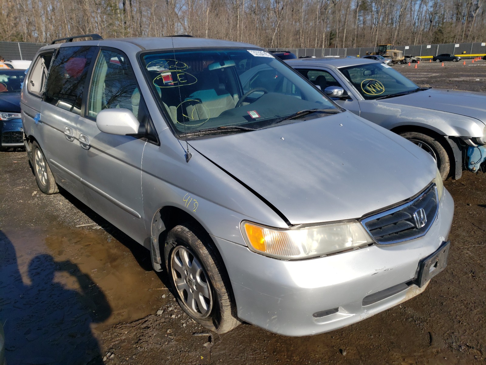 HONDA ODYSSEY EX 2002 2hkrl18672h562710