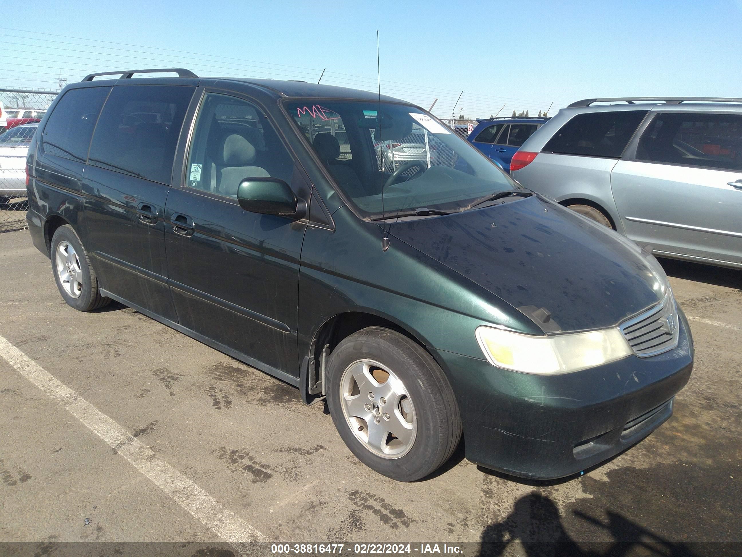 HONDA ODYSSEY 2001 2hkrl18681h005254