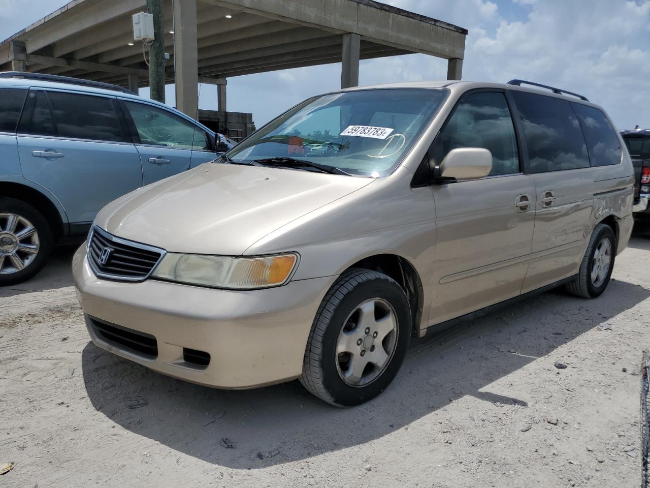 HONDA ODYSSEY 2001 2hkrl18681h551925