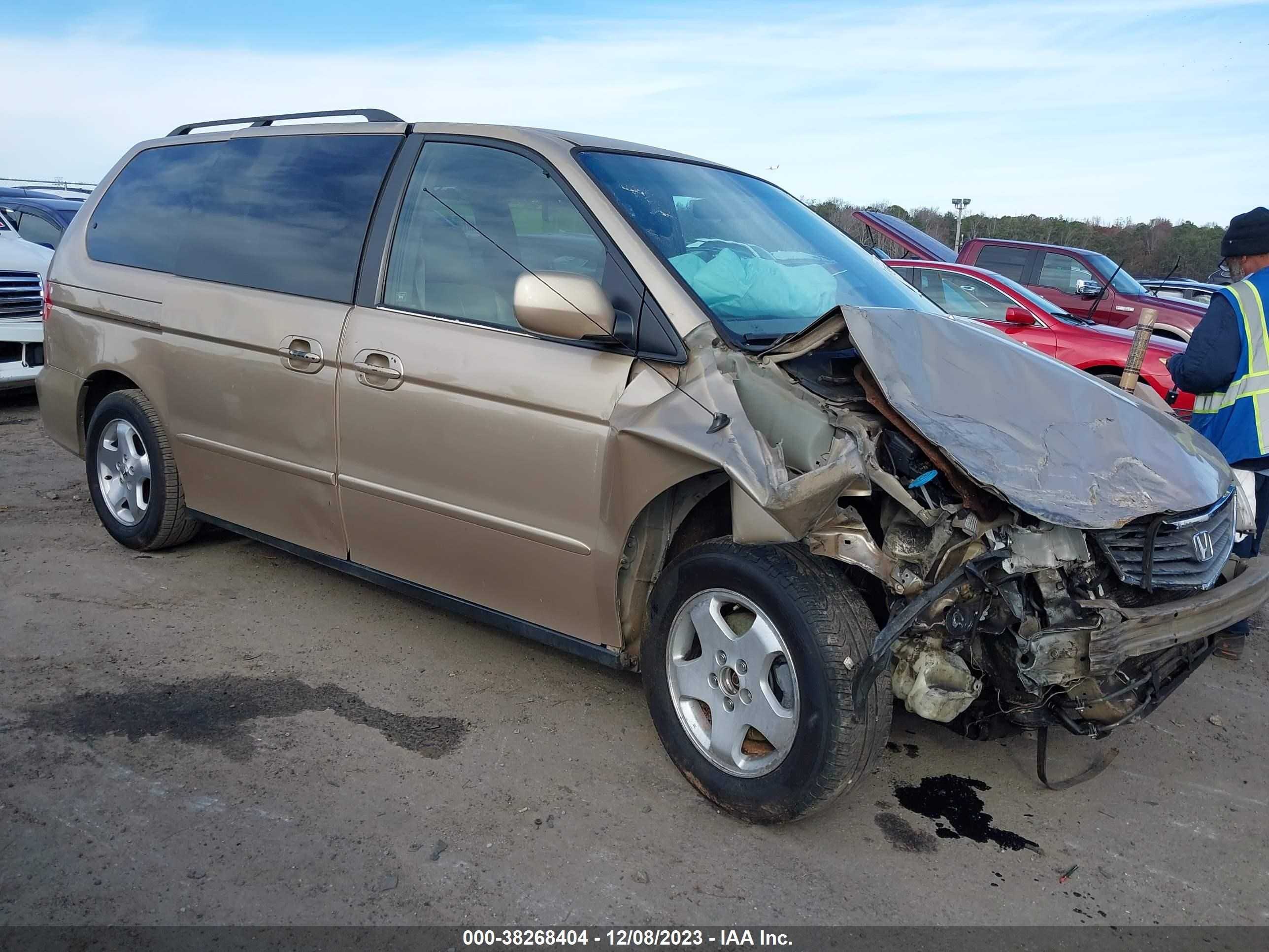 HONDA ODYSSEY 2001 2hkrl18691h538875