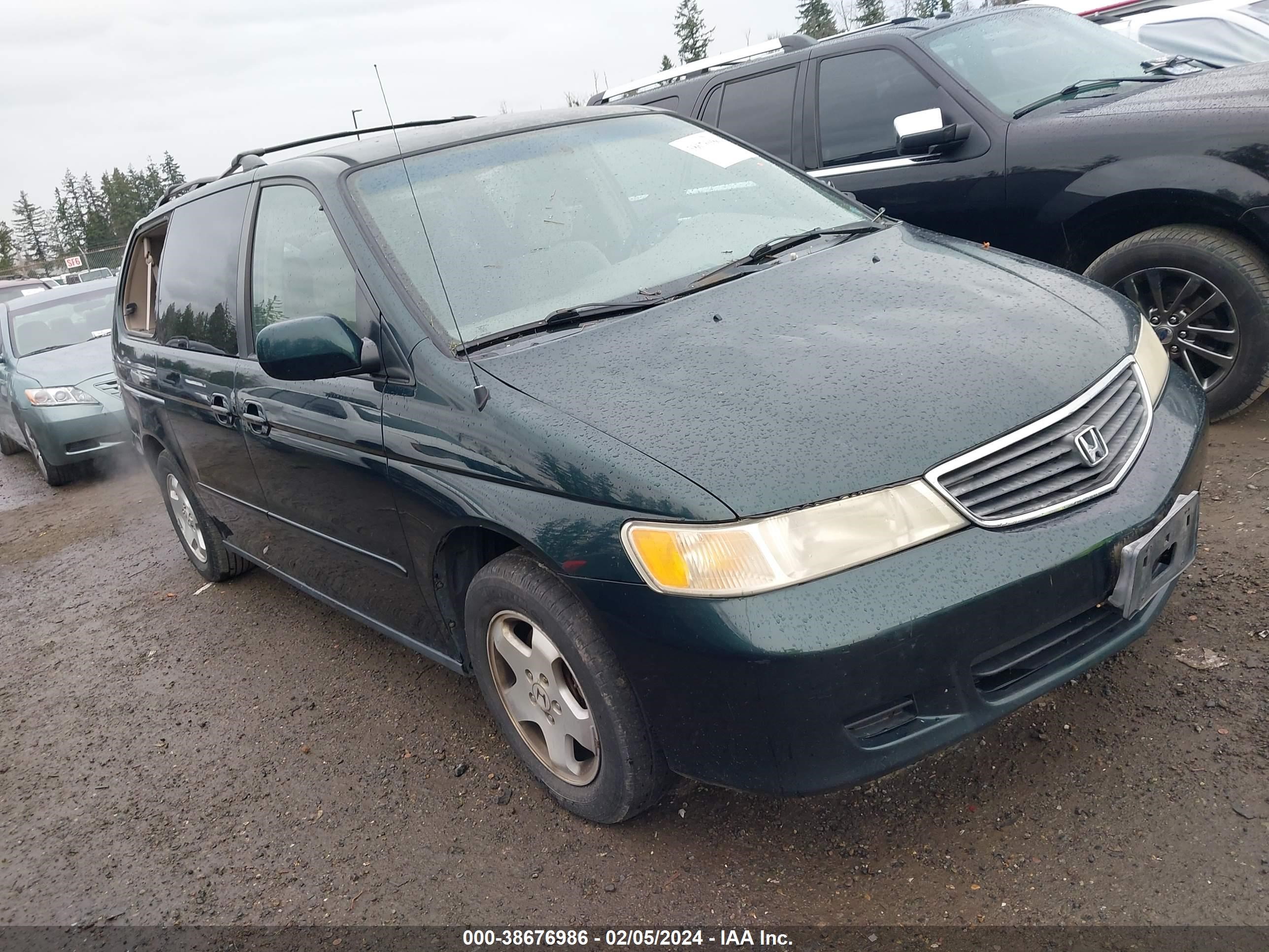 HONDA ODYSSEY 2001 2hkrl18691h545731