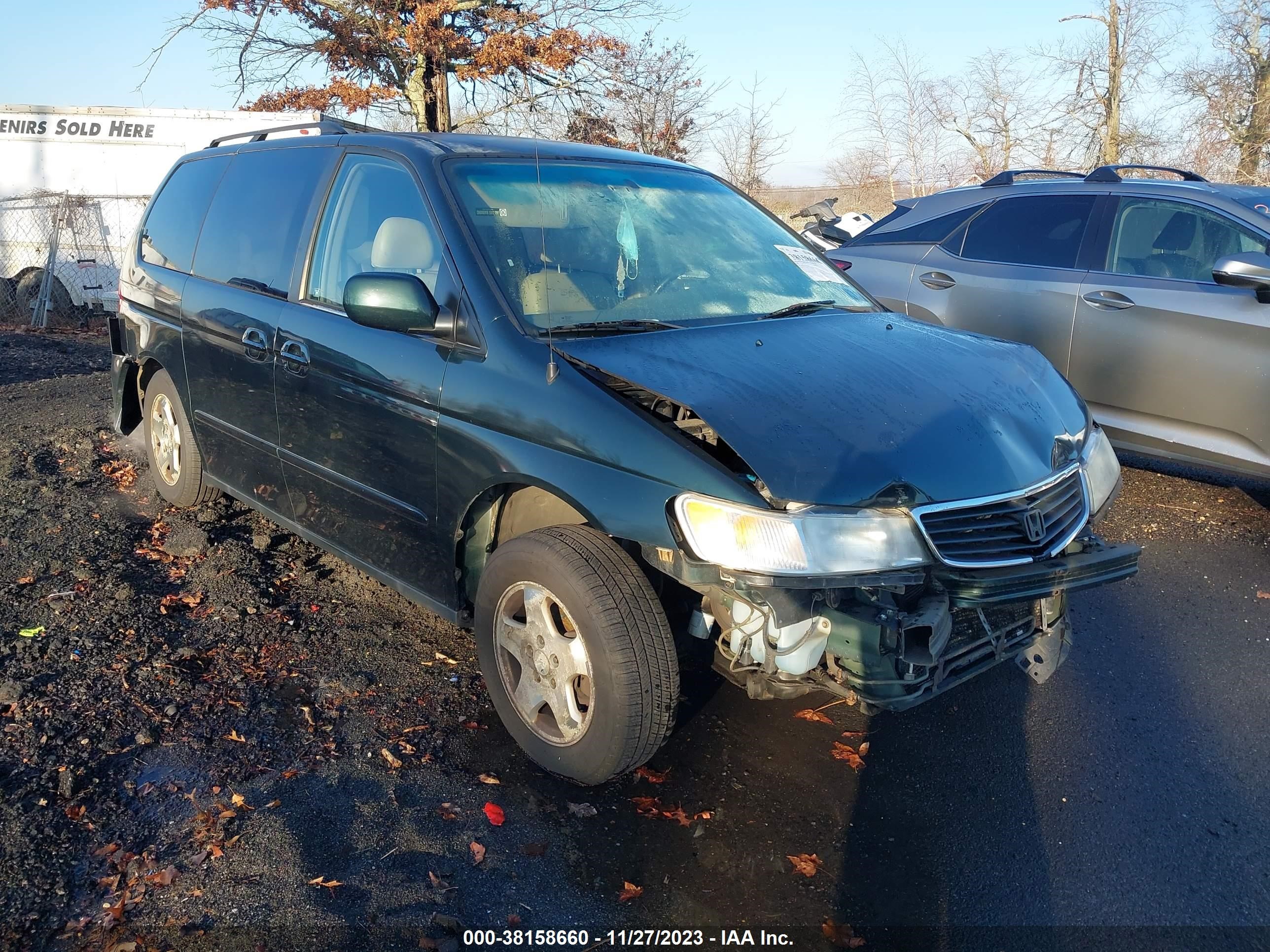 HONDA ODYSSEY 2001 2hkrl186x1h554941