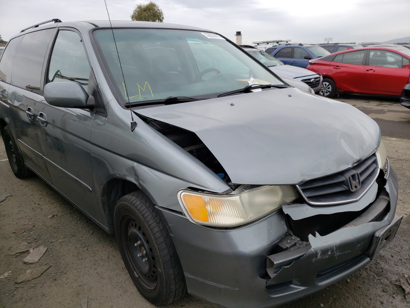 HONDA ODYSSEY EX 2002 2hkrl18712h572206