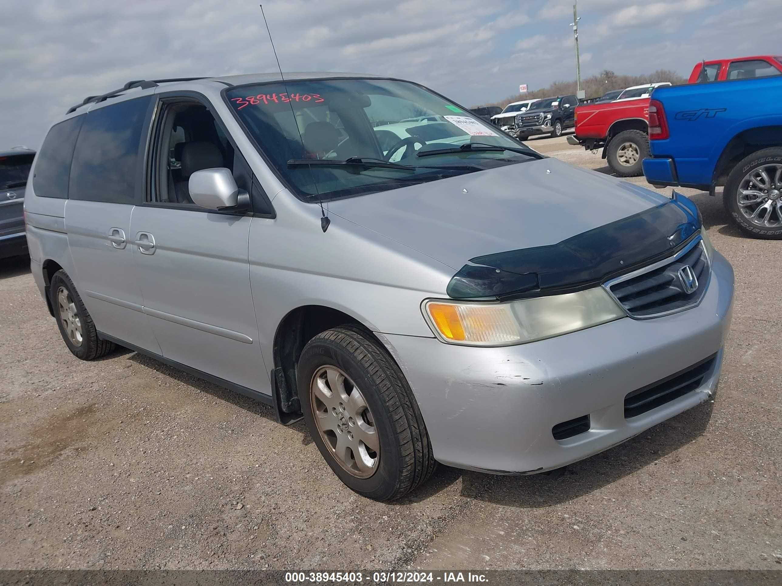 HONDA ODYSSEY 2002 2hkrl18782h504498