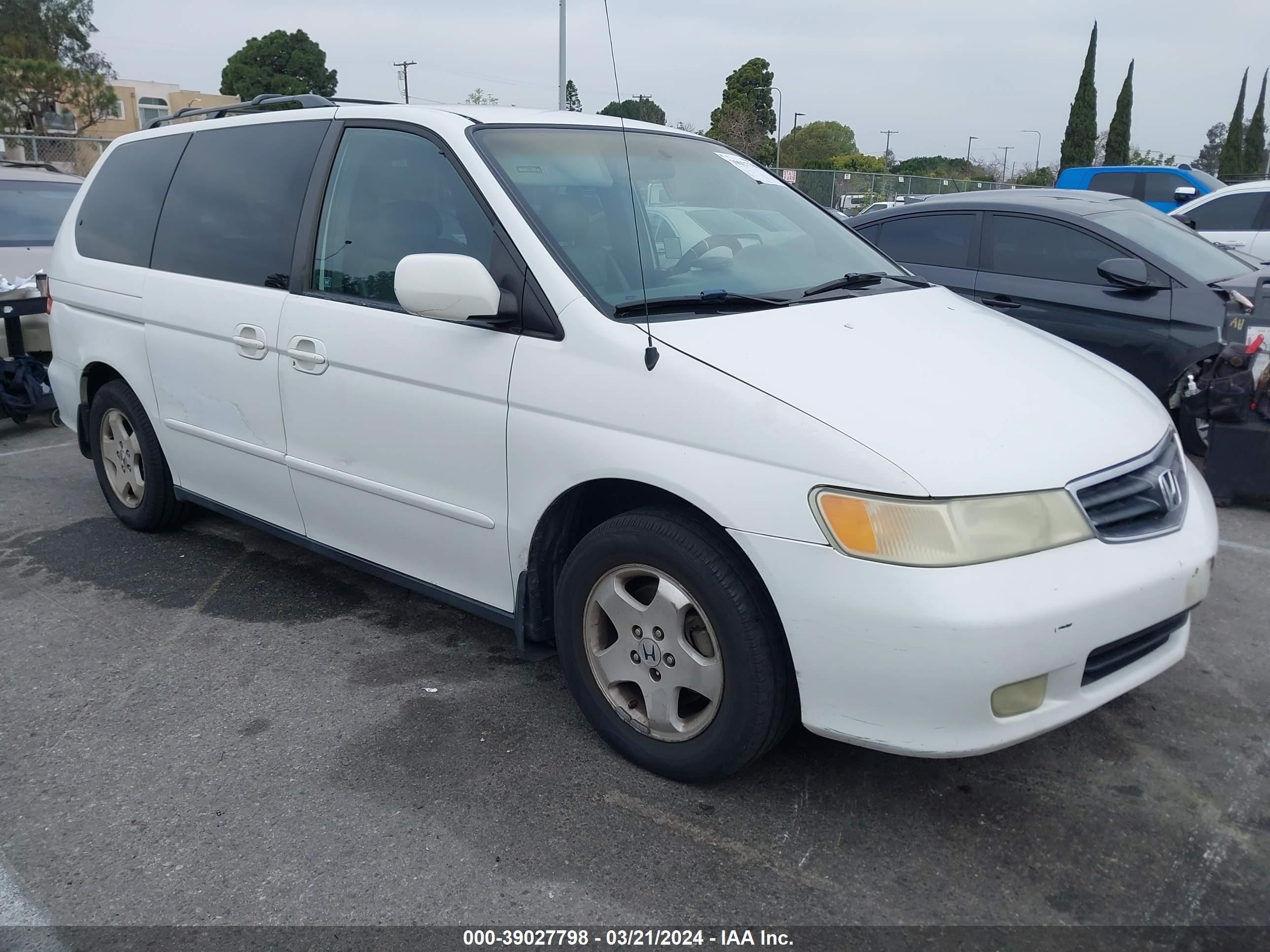 HONDA ODYSSEY 2002 2hkrl187x2h537678