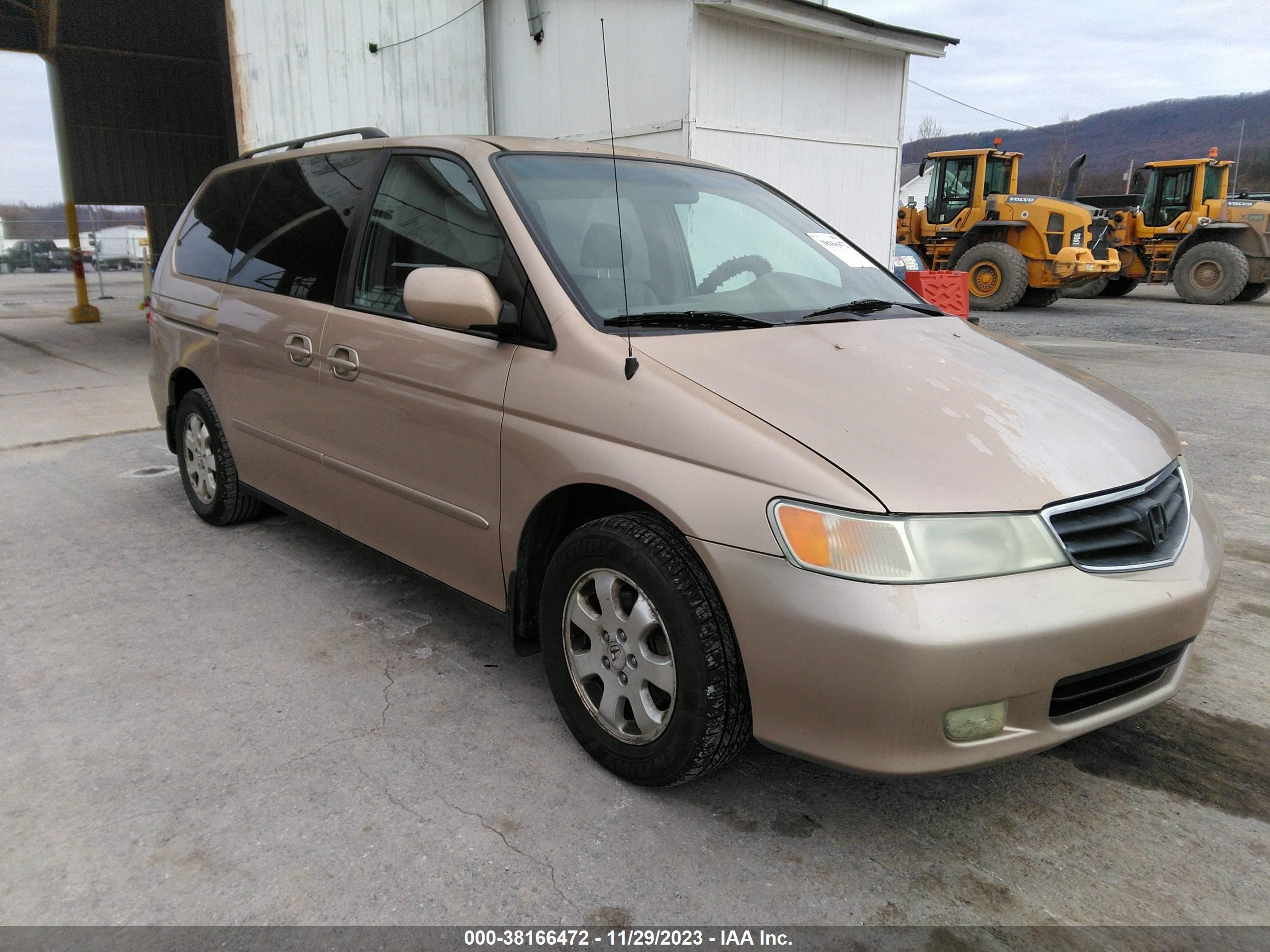 HONDA ODYSSEY 2002 2hkrl18902h586695