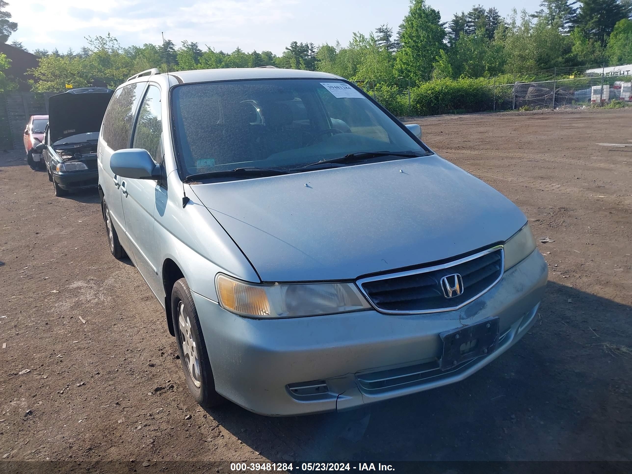 HONDA ODYSSEY 2002 2hkrl18932h590434