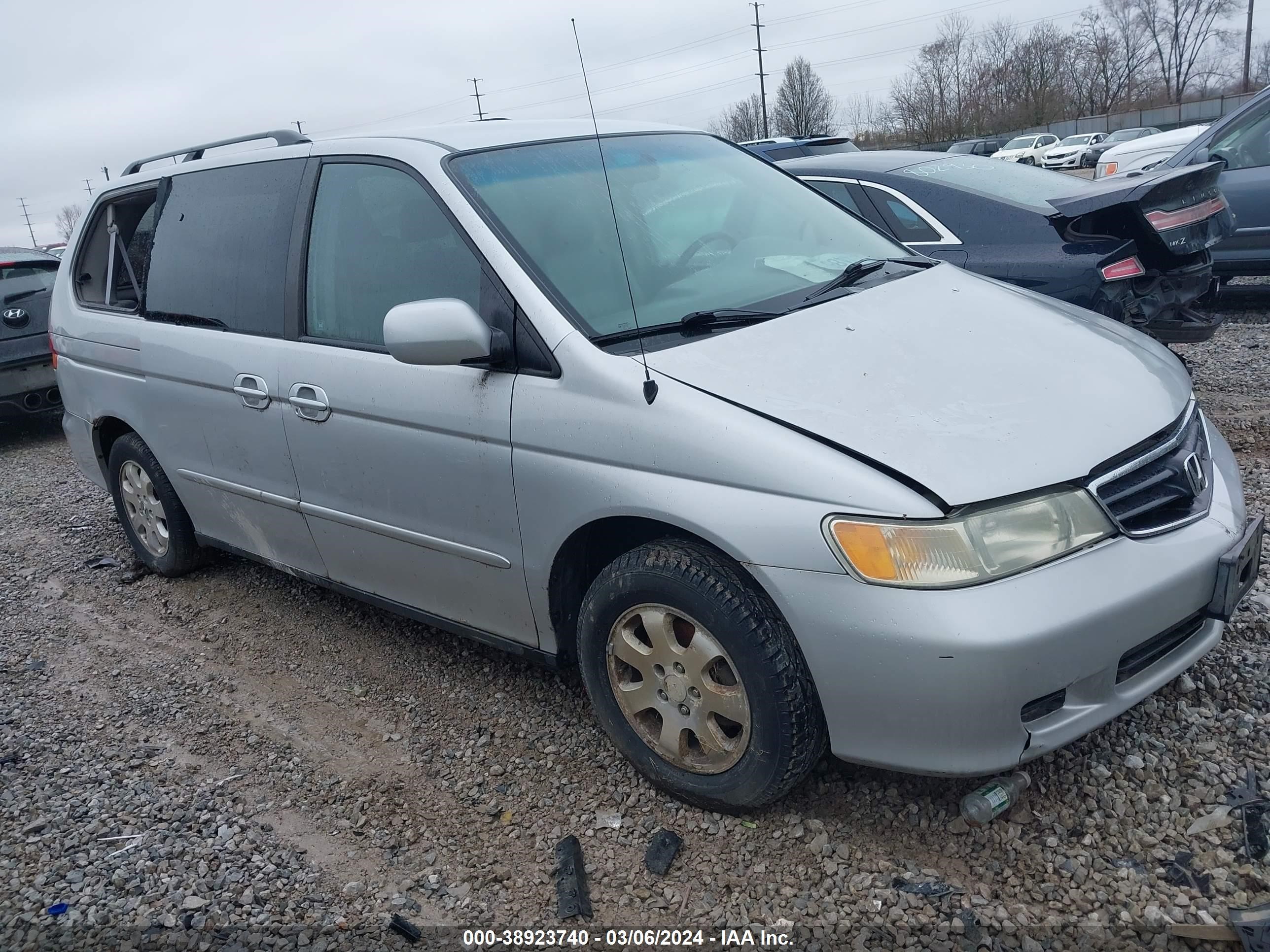 HONDA ODYSSEY 2002 2hkrl18952h585588