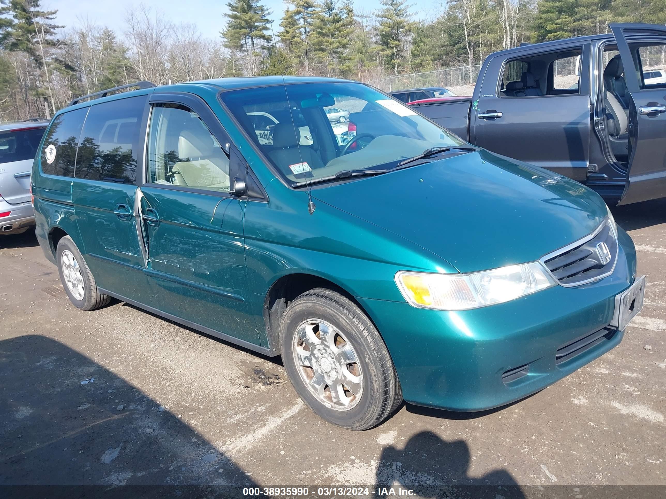 HONDA ODYSSEY 2003 2hkrl18953h504767