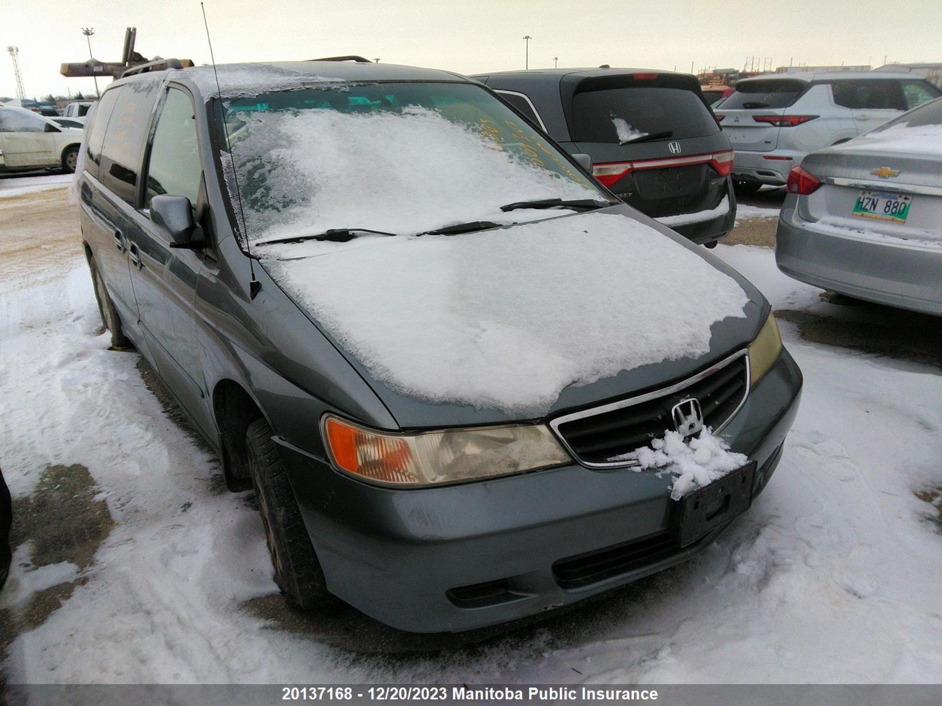 HONDA ODYSSEY 2002 2hkrl18982h009347