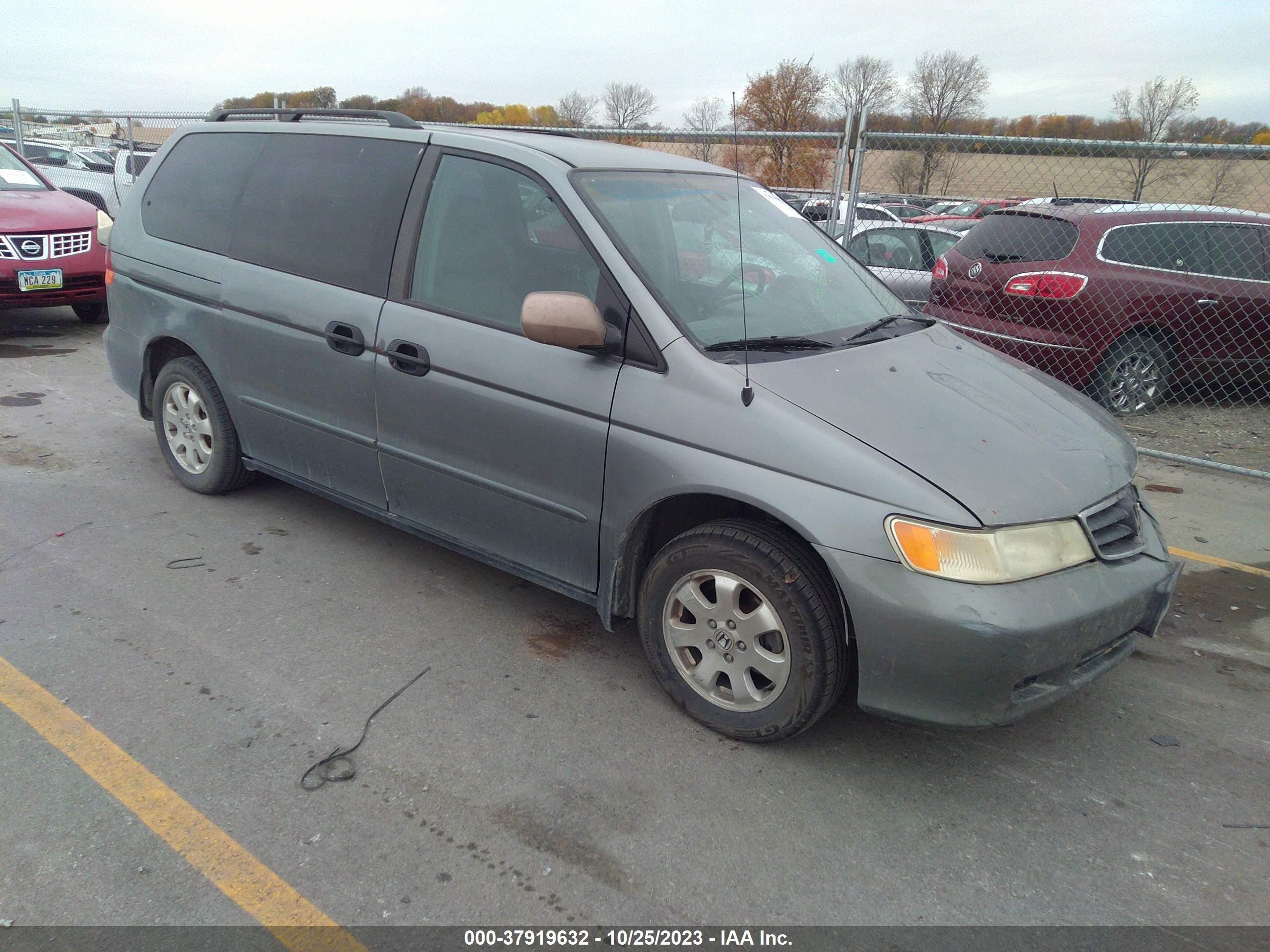 HONDA ODYSSEY 2002 2hkrl18992h556529