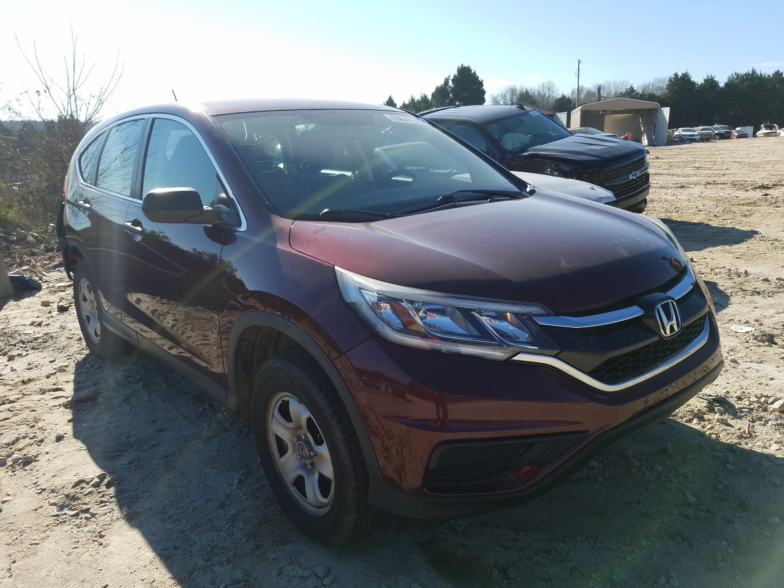 HONDA CR-V LX 2015 2hkrm3h33fh522435