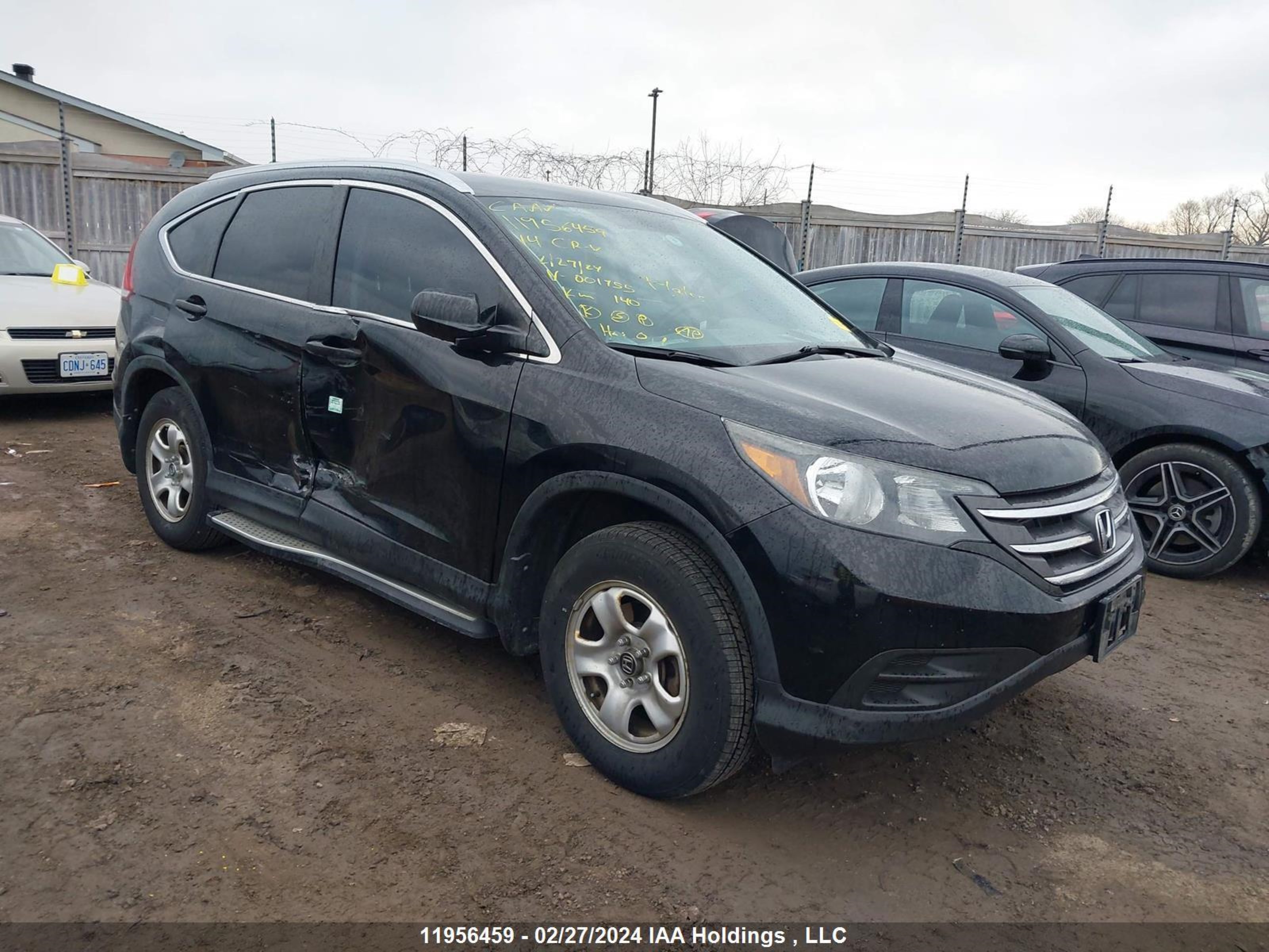 HONDA CR-V 2014 2hkrm3h34eh001755