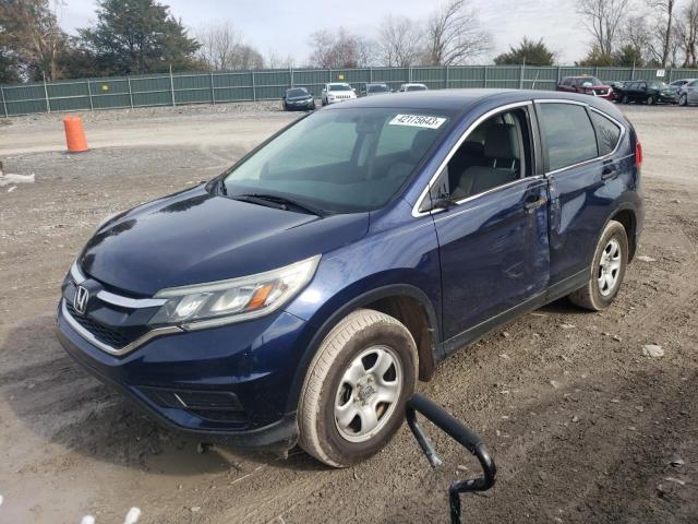 HONDA CR-V LX 2015 2hkrm3h34fh512450