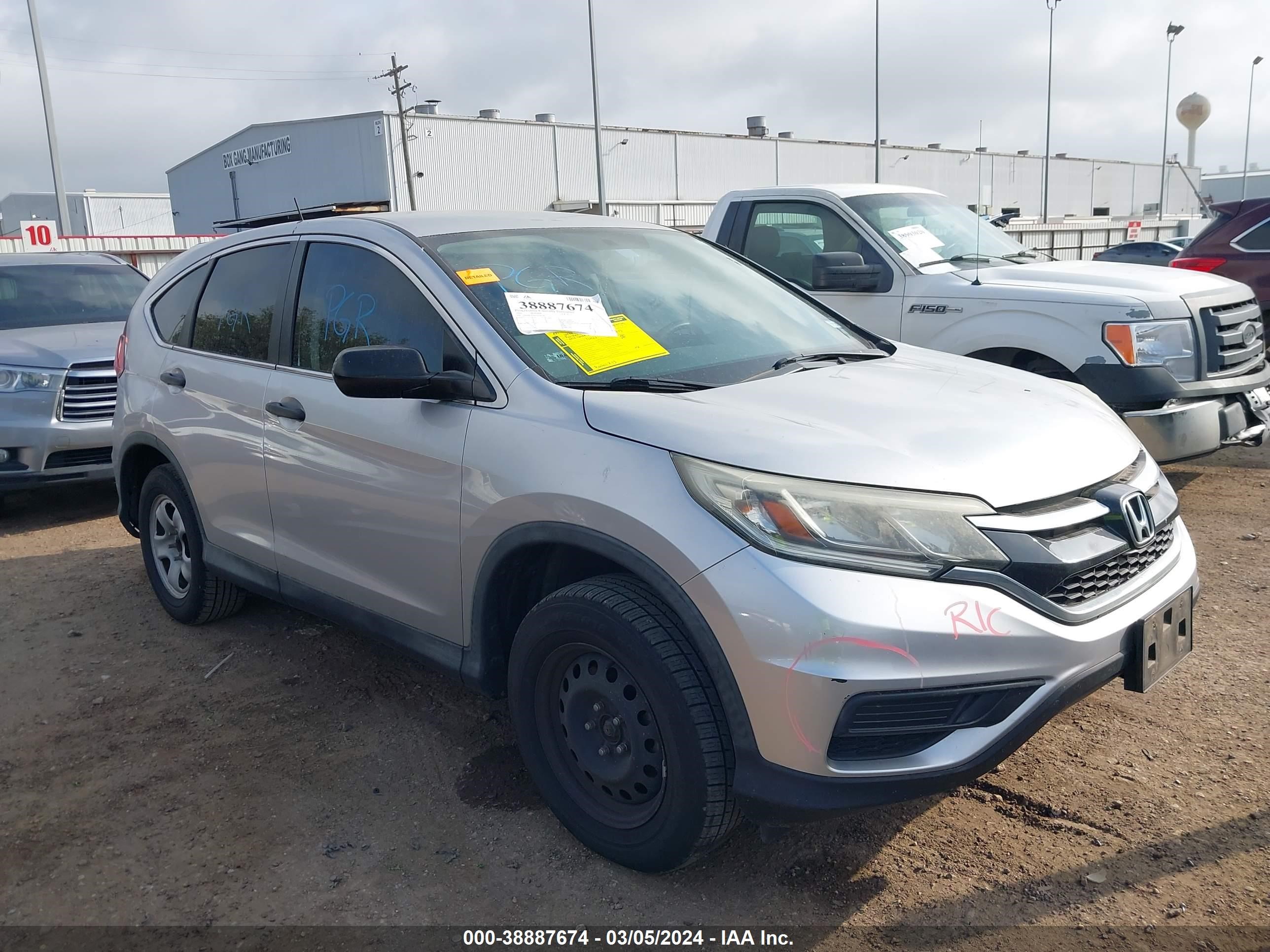 HONDA CR-V 2016 2hkrm3h35gh506108