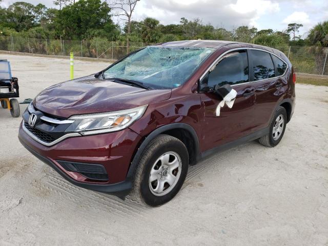 HONDA CR-V LX 2015 2hkrm3h36fh502017