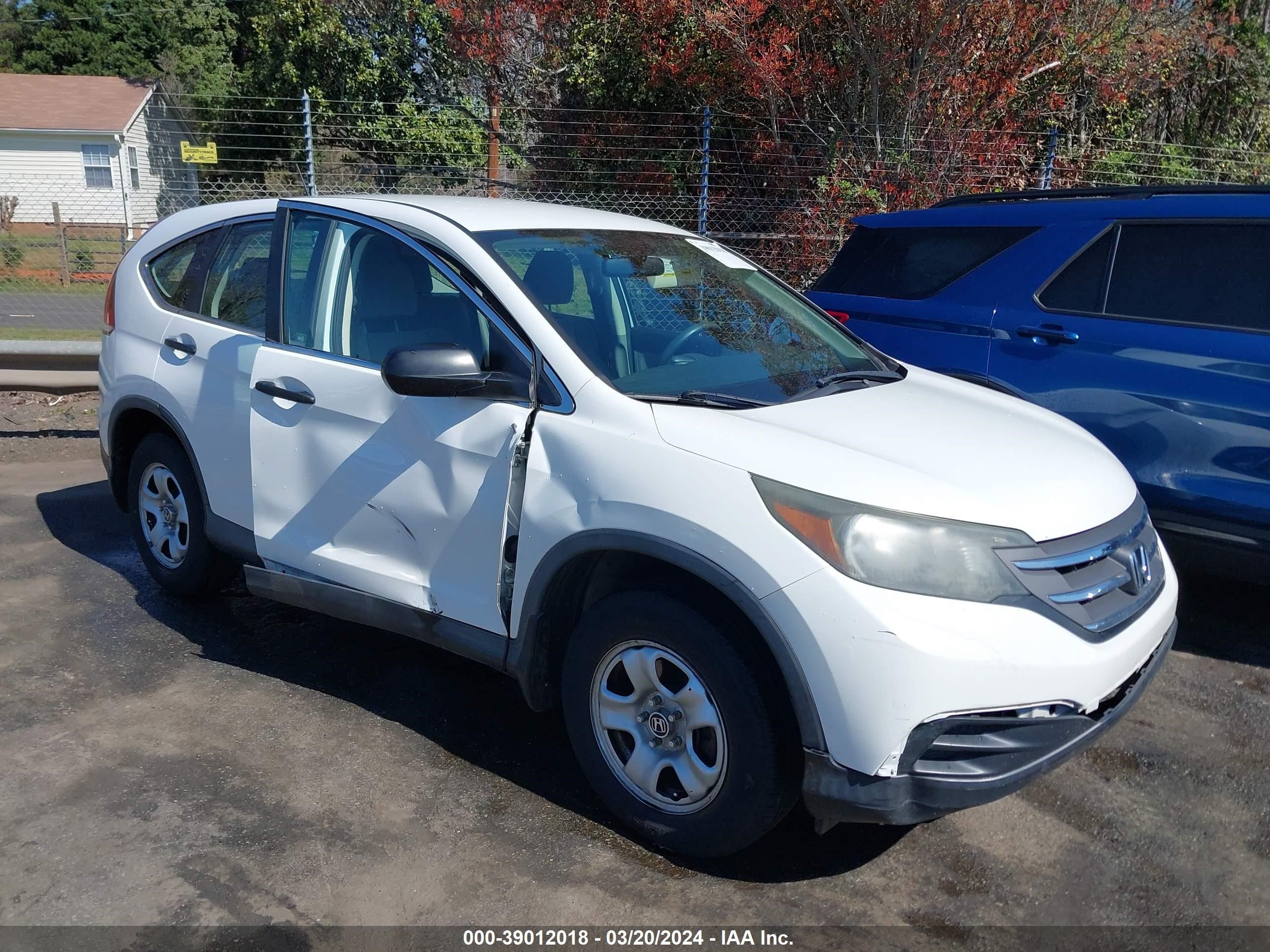 HONDA CR-V 2012 2hkrm3h39ch507255