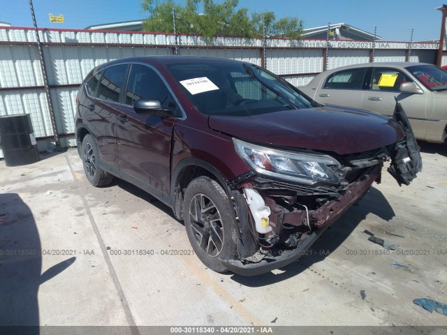 HONDA CR-V 2016 2hkrm3h40gh523875